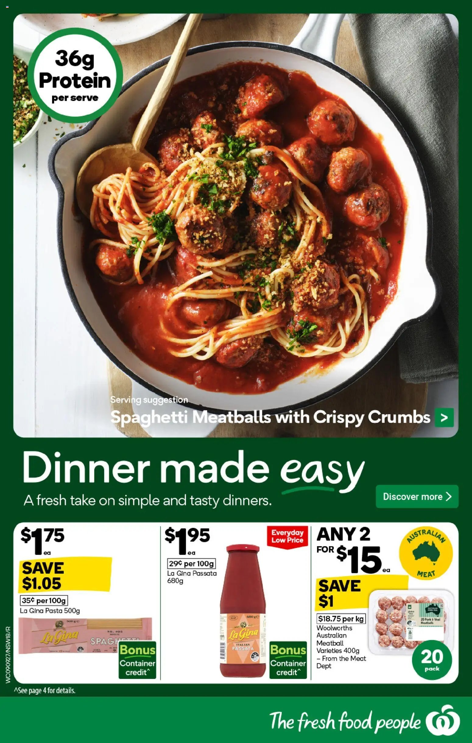 Woolworths catalogue from 09/09/2026 Woolworths catalogue