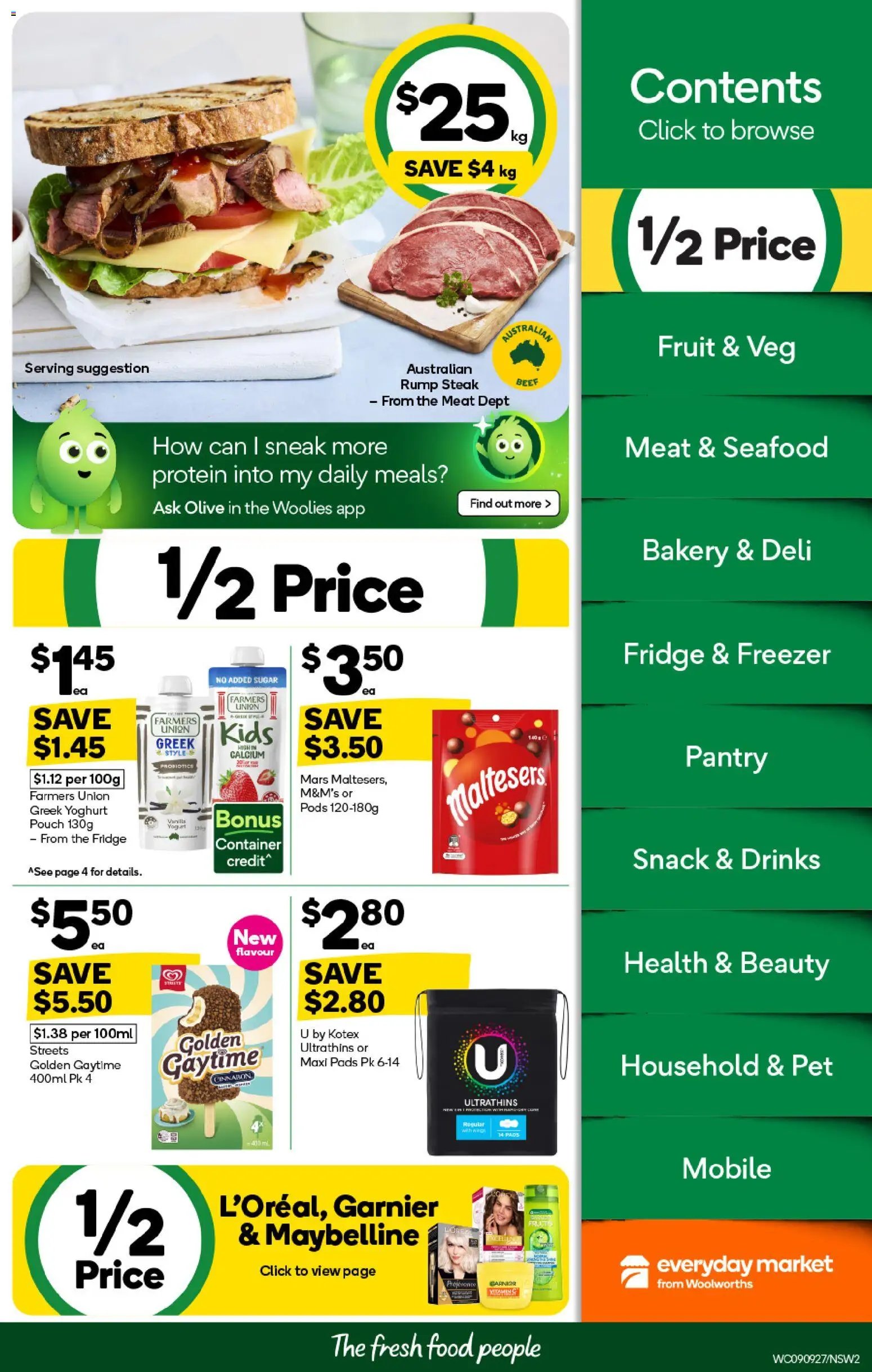 Woolworths catalogue from 09/09/2026 Woolworths catalogue