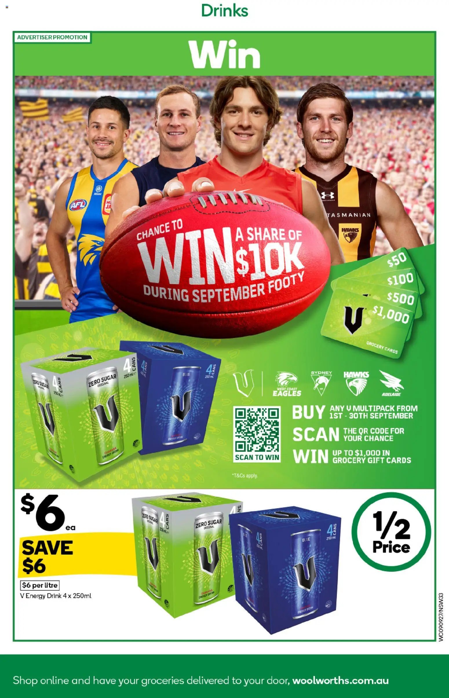 Woolworths catalogue from 09/09/2026 Woolworths catalogue