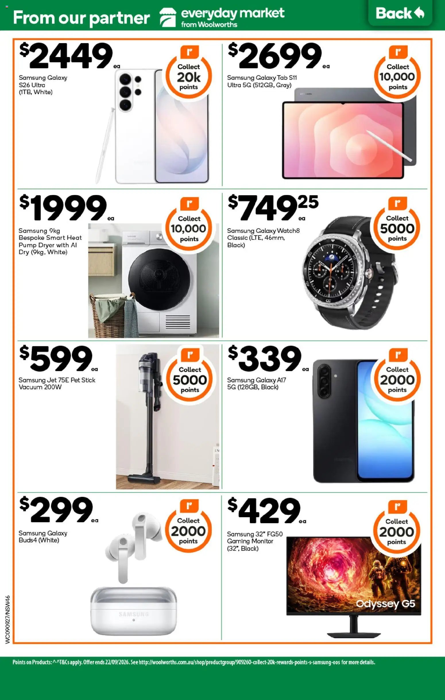 Woolworths catalogue from 09/09/2026 Woolworths catalogue