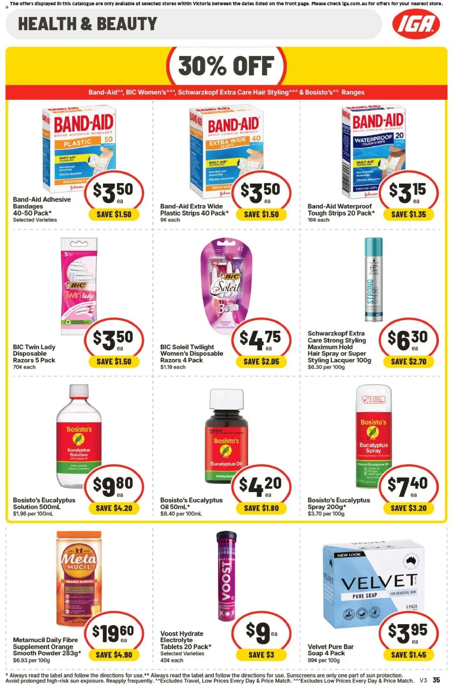 IGA catalogue from 01/09/2026 IGA catalogue Hawthorn