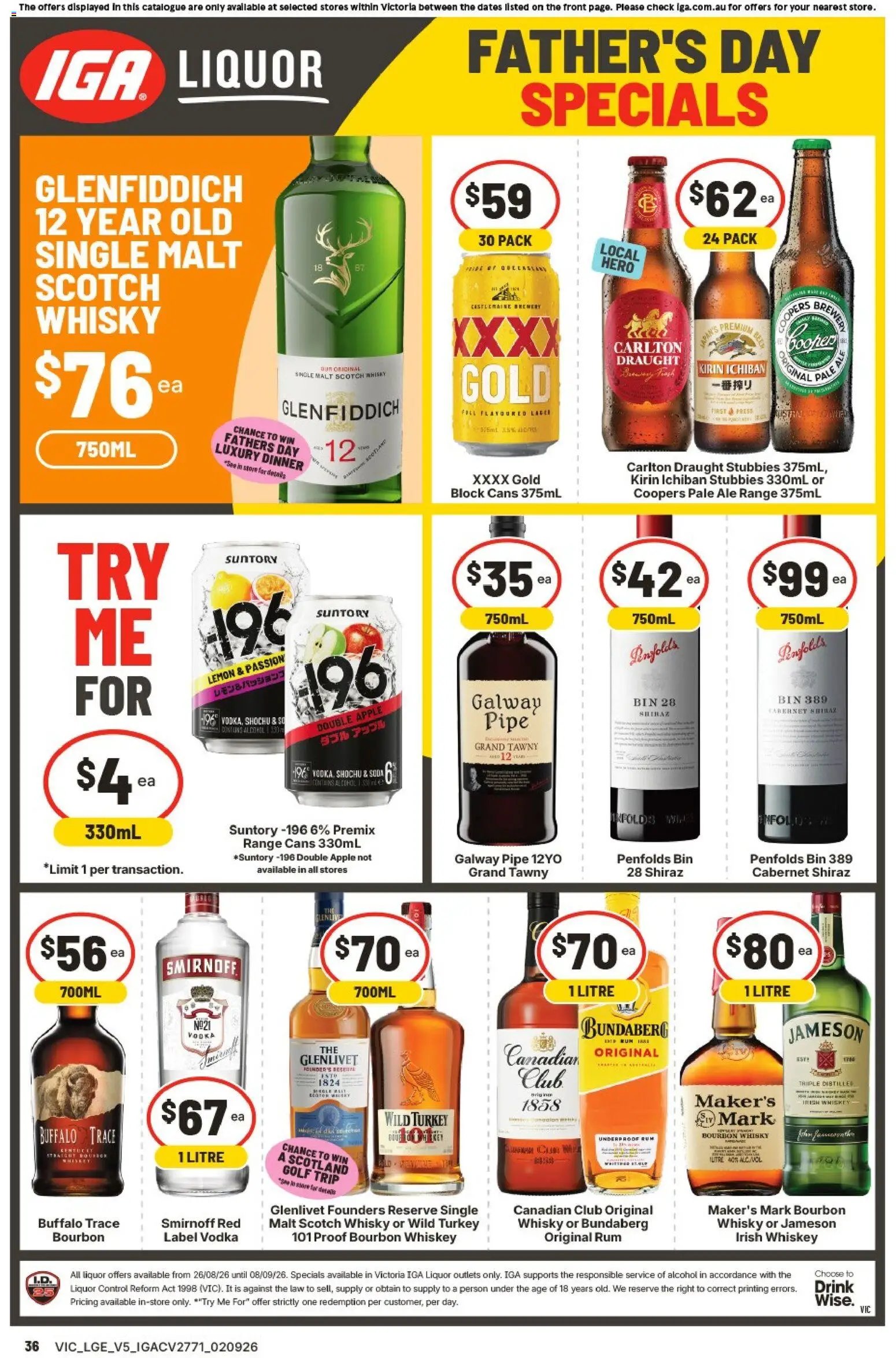 IGA catalogue from 01/09/2026 IGA catalogue Hawthorn