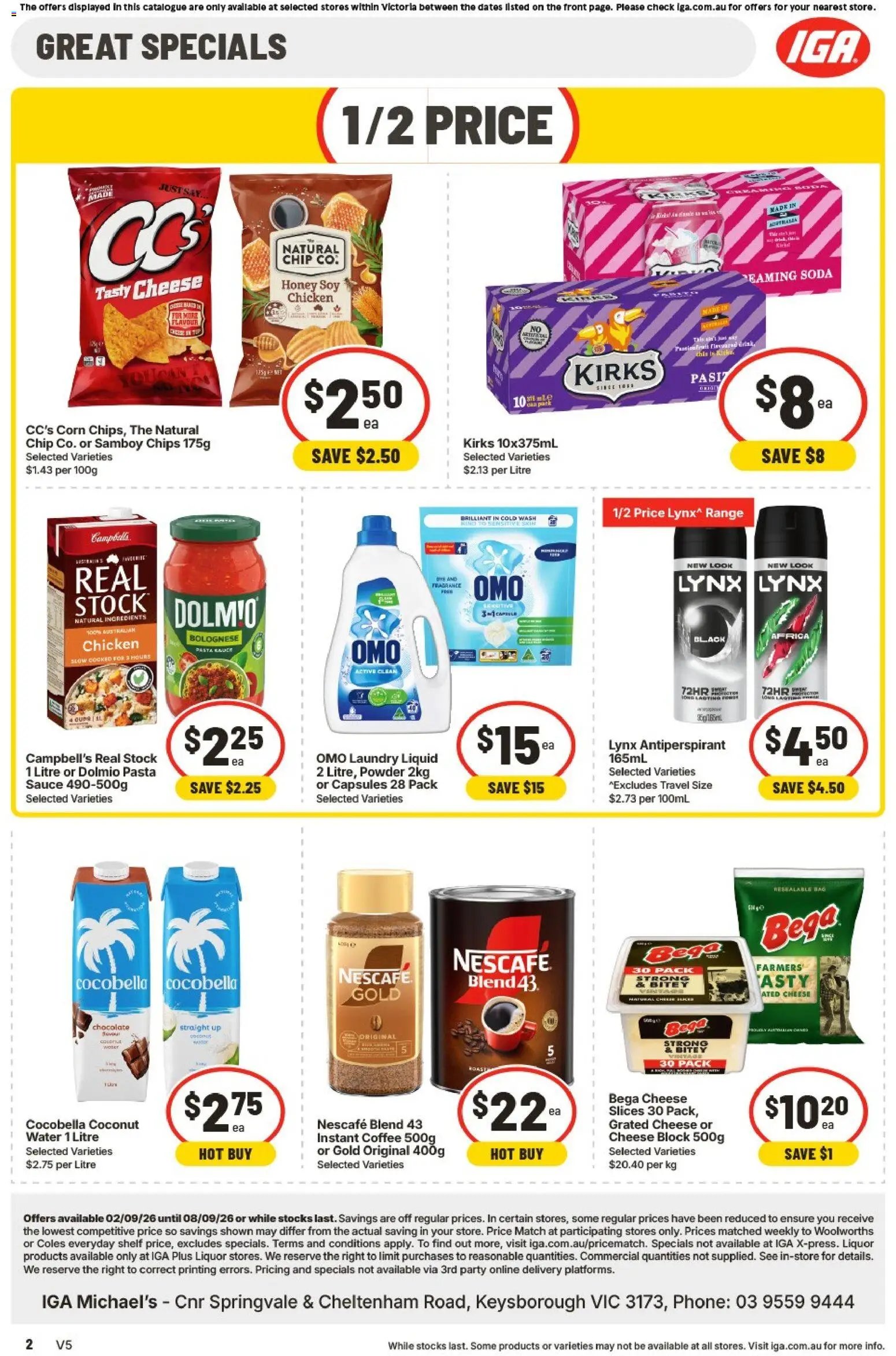 IGA catalogue from 01/09/2026 IGA catalogue Hawthorn