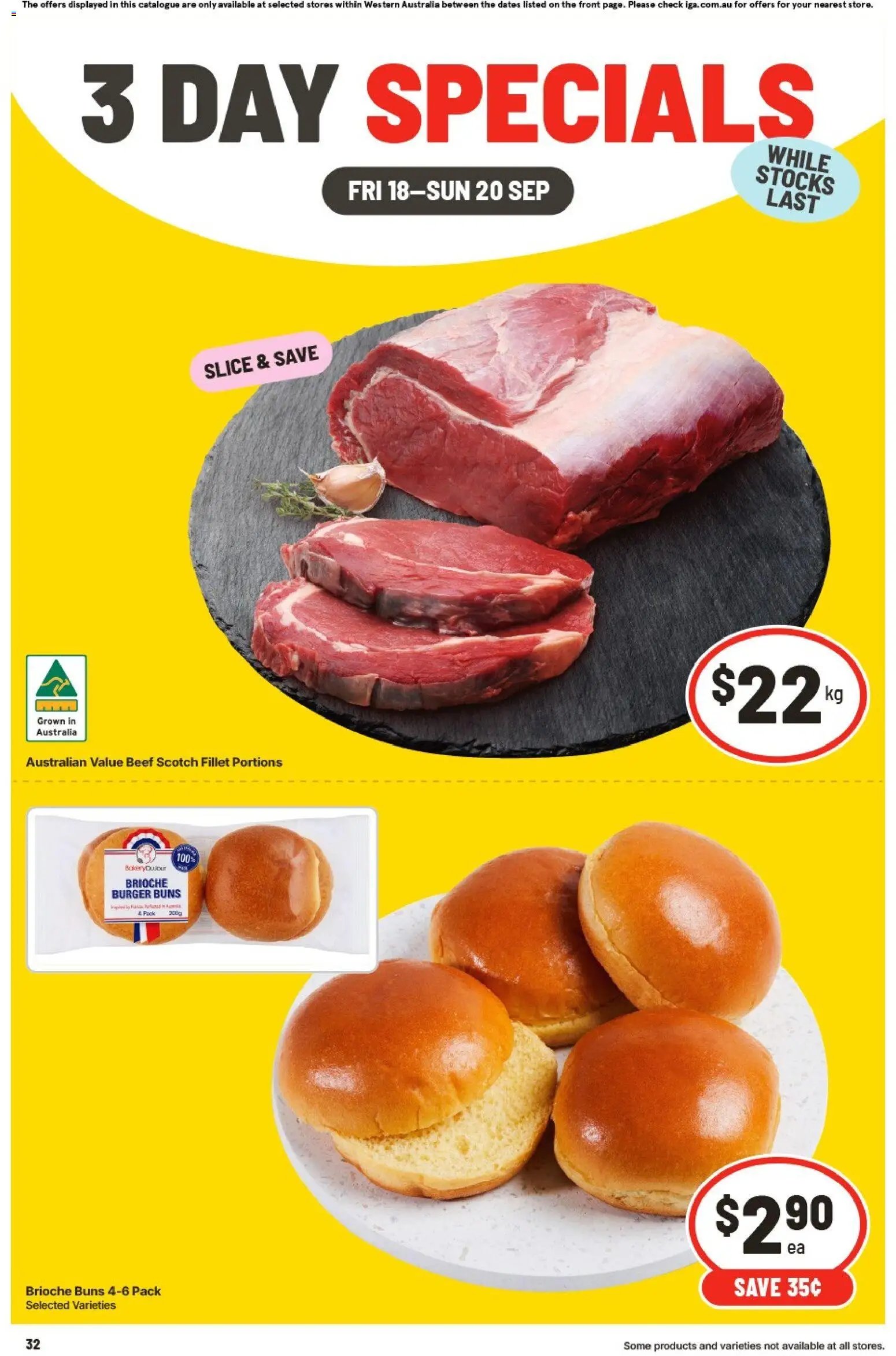 IGA catalogue from 18/09/2026 IGA catalogue Claremont