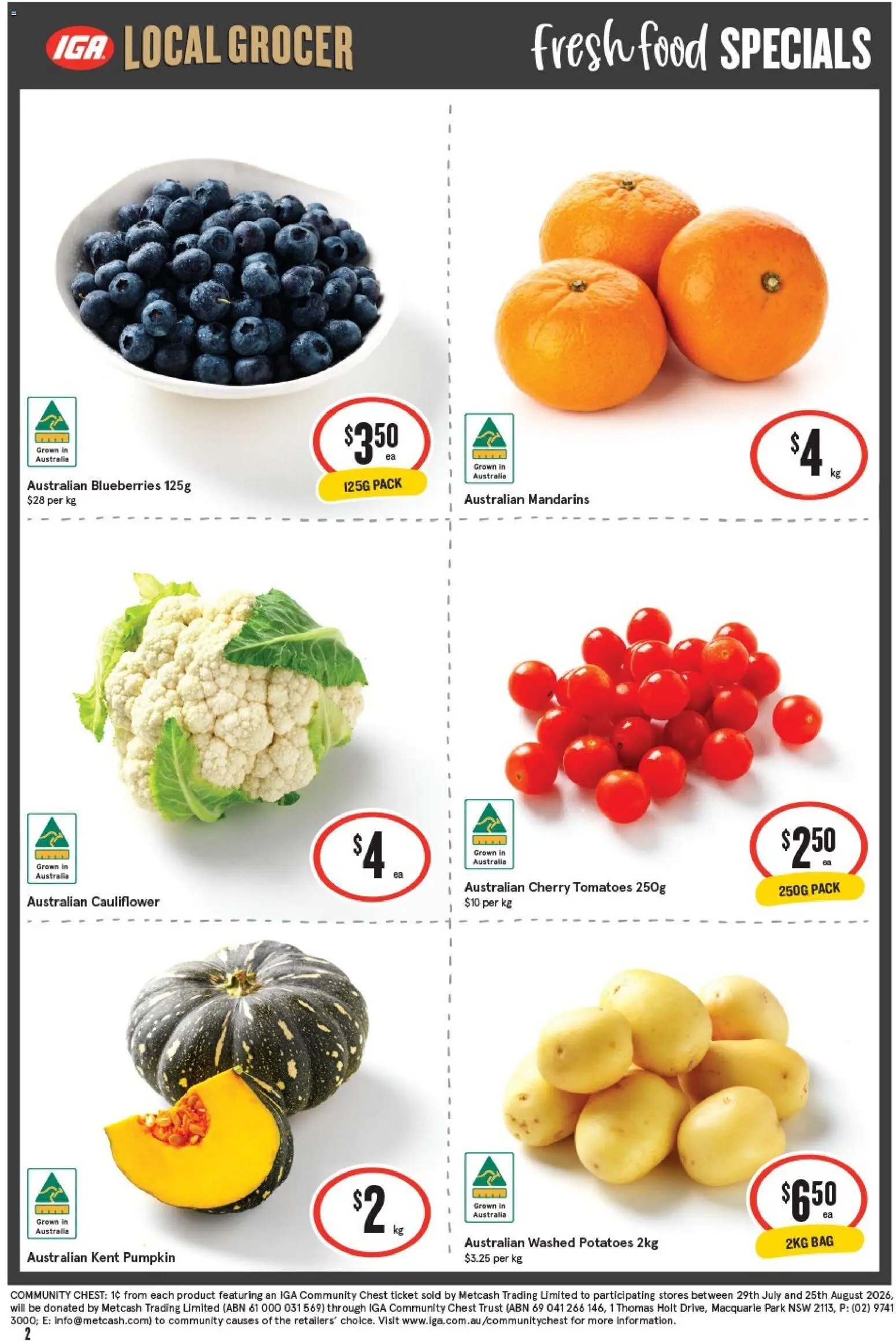 IGA catalogue from 29/07/2026 IGA Local Grocer NSW