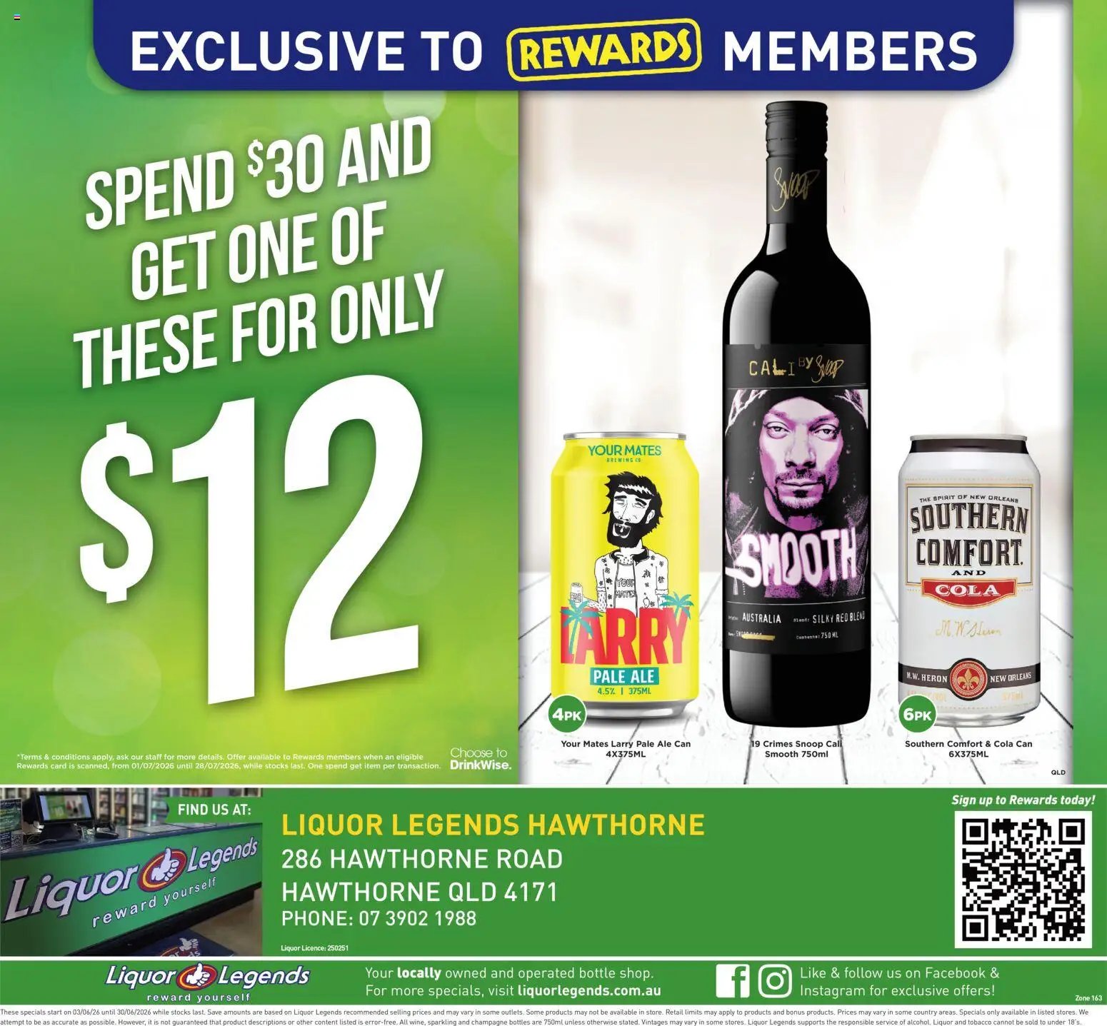 Liquor Legends catalogue from 01/07/2026 Liquor Legends catalogue Hawthorne