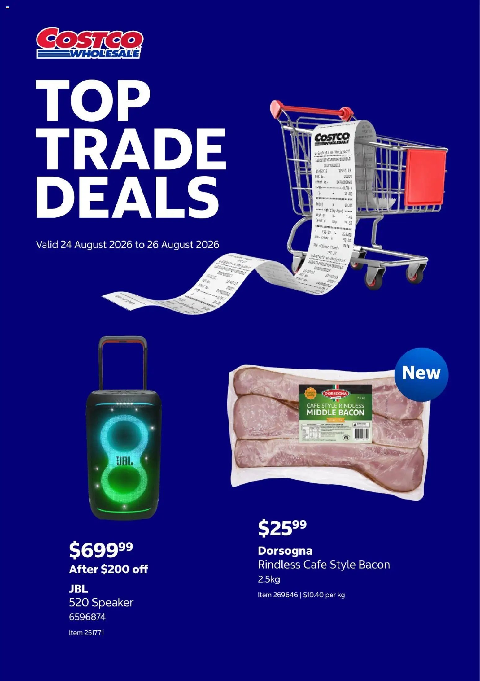 Costco catalogue from 24/08/2026 Costco catalogue Top Trade Deals
