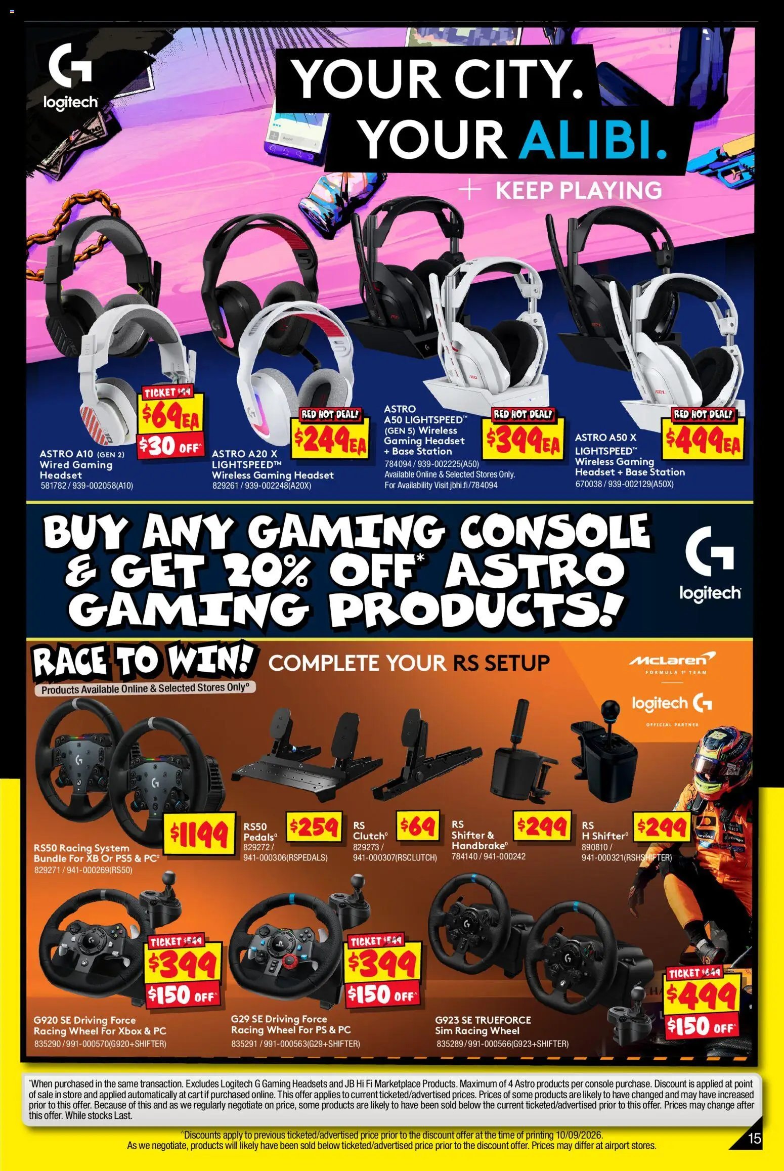 JB Hi-Fi catalogue from 24/09/2026 JB Hi-Fi catalogue Mega Gaming Sale