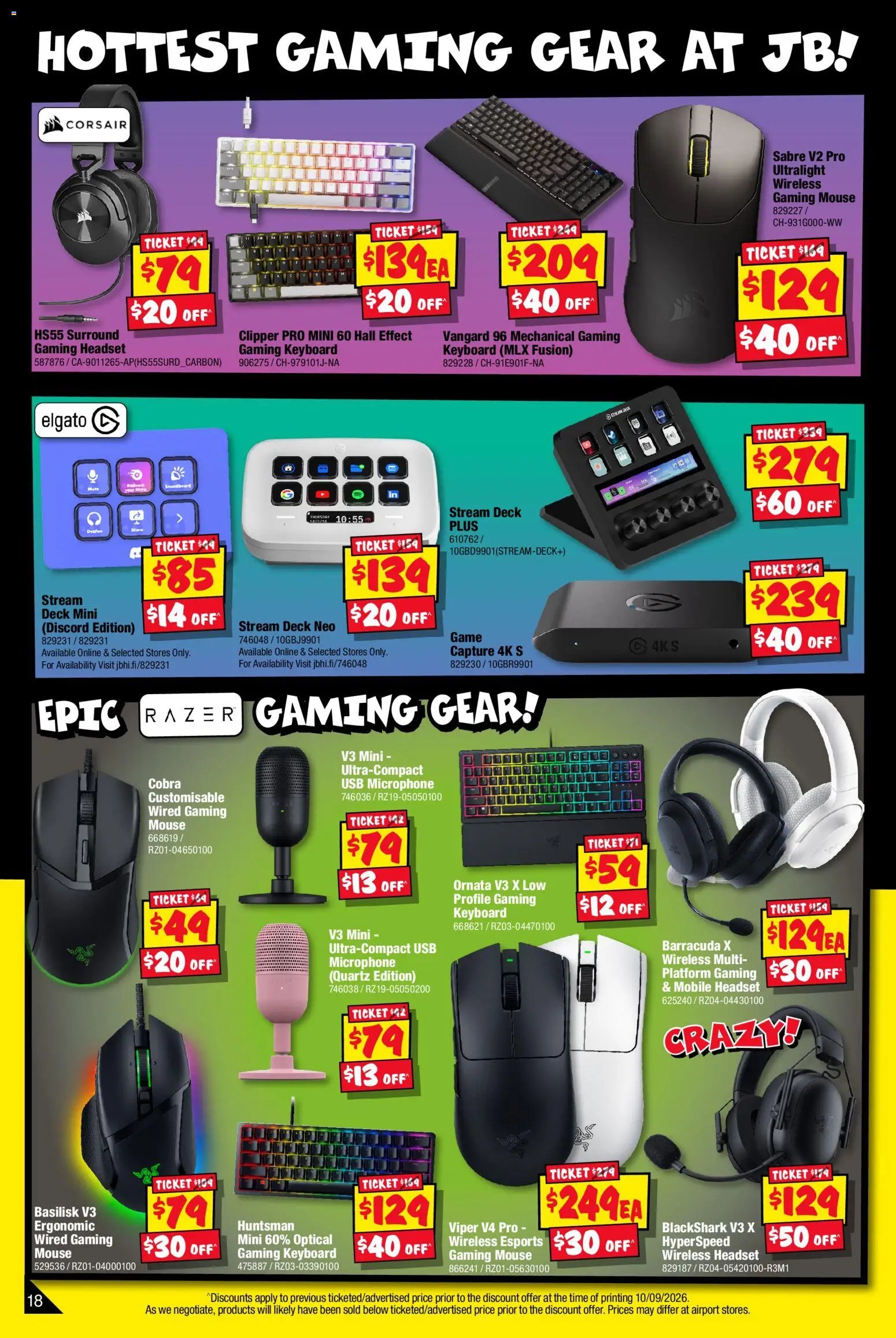 JB Hi-Fi catalogue from 24/09/2026 JB Hi-Fi catalogue Mega Gaming Sale