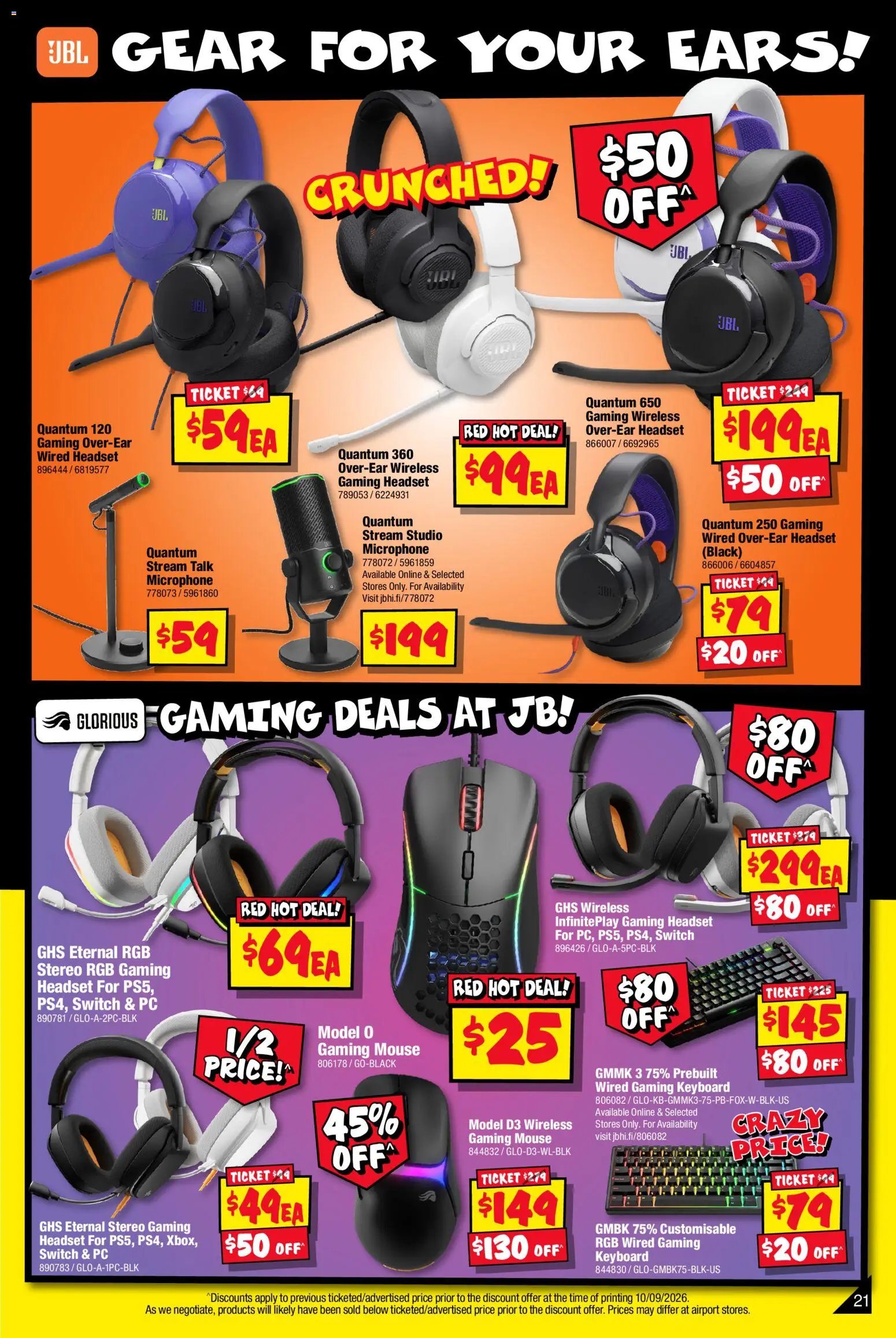 JB Hi-Fi catalogue from 24/09/2026 JB Hi-Fi catalogue Mega Gaming Sale