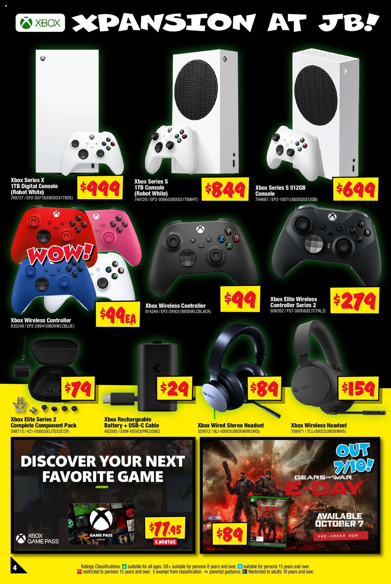 JB Hi-Fi catalogue from 24/09/2026 JB Hi-Fi catalogue Mega Gaming Sale