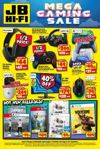 JB Hi-Fi catalogue from 24/09/2026 JB Hi-Fi catalogue Mega Gaming Sale