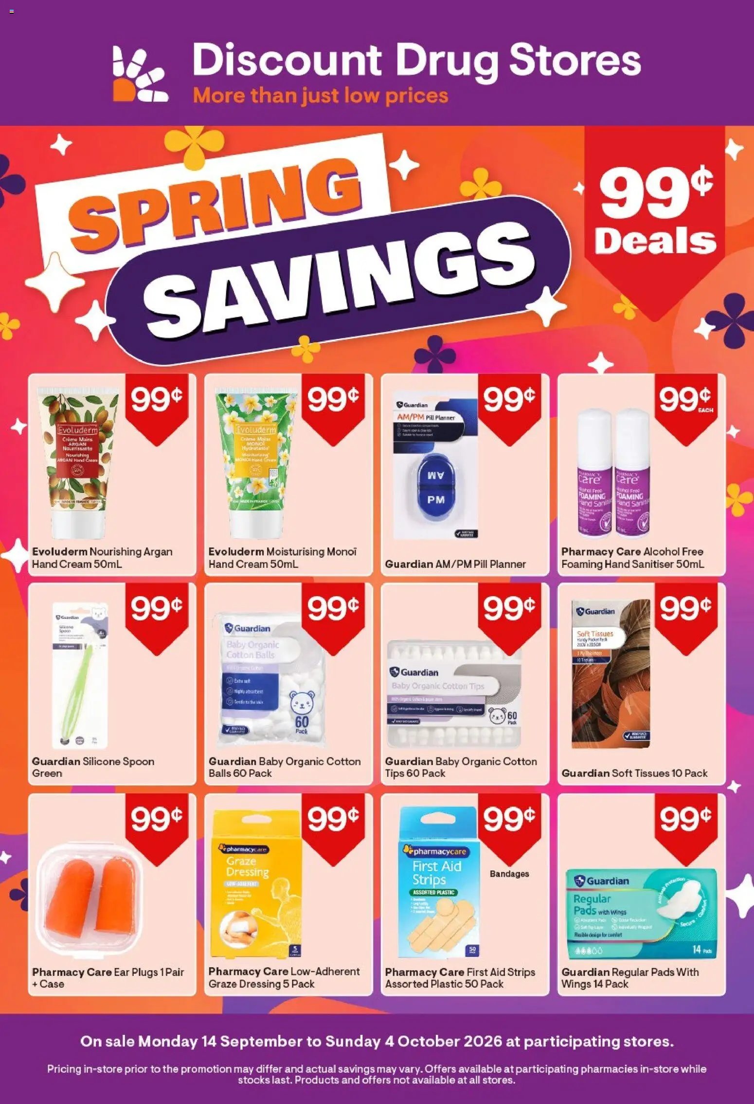 Discount Drug Stores catalogue from 14/09/2026 Discount Drug Stores catalogue
