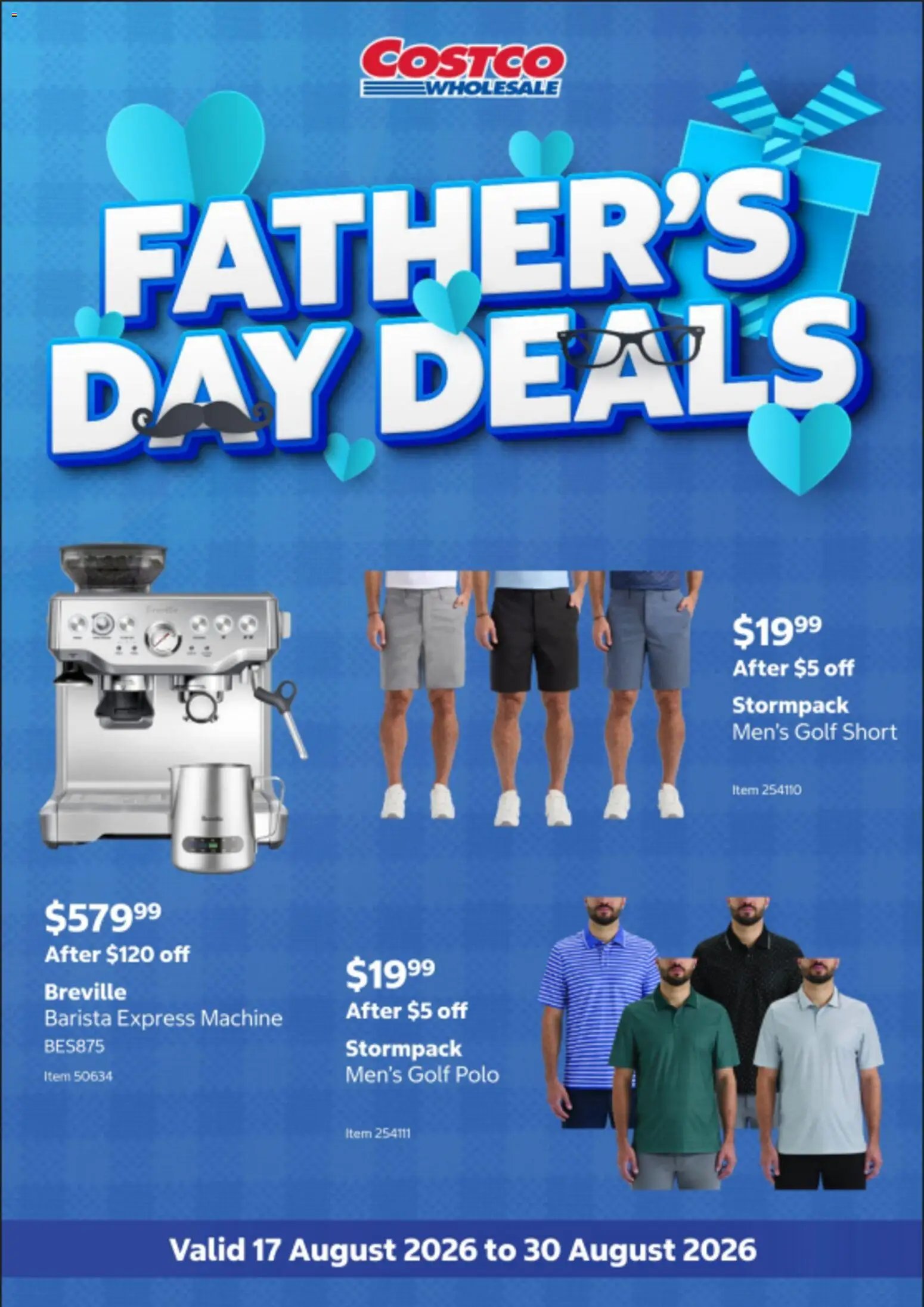 Costco catalogue from 17/08/2026 Costco catalogue Fathers Day Deals