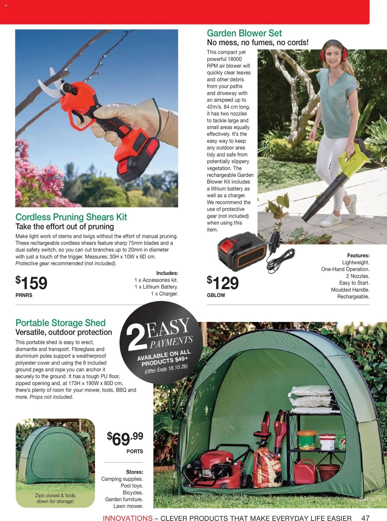 Innovations catalogue from 23/09/2026 Innovations catalogue