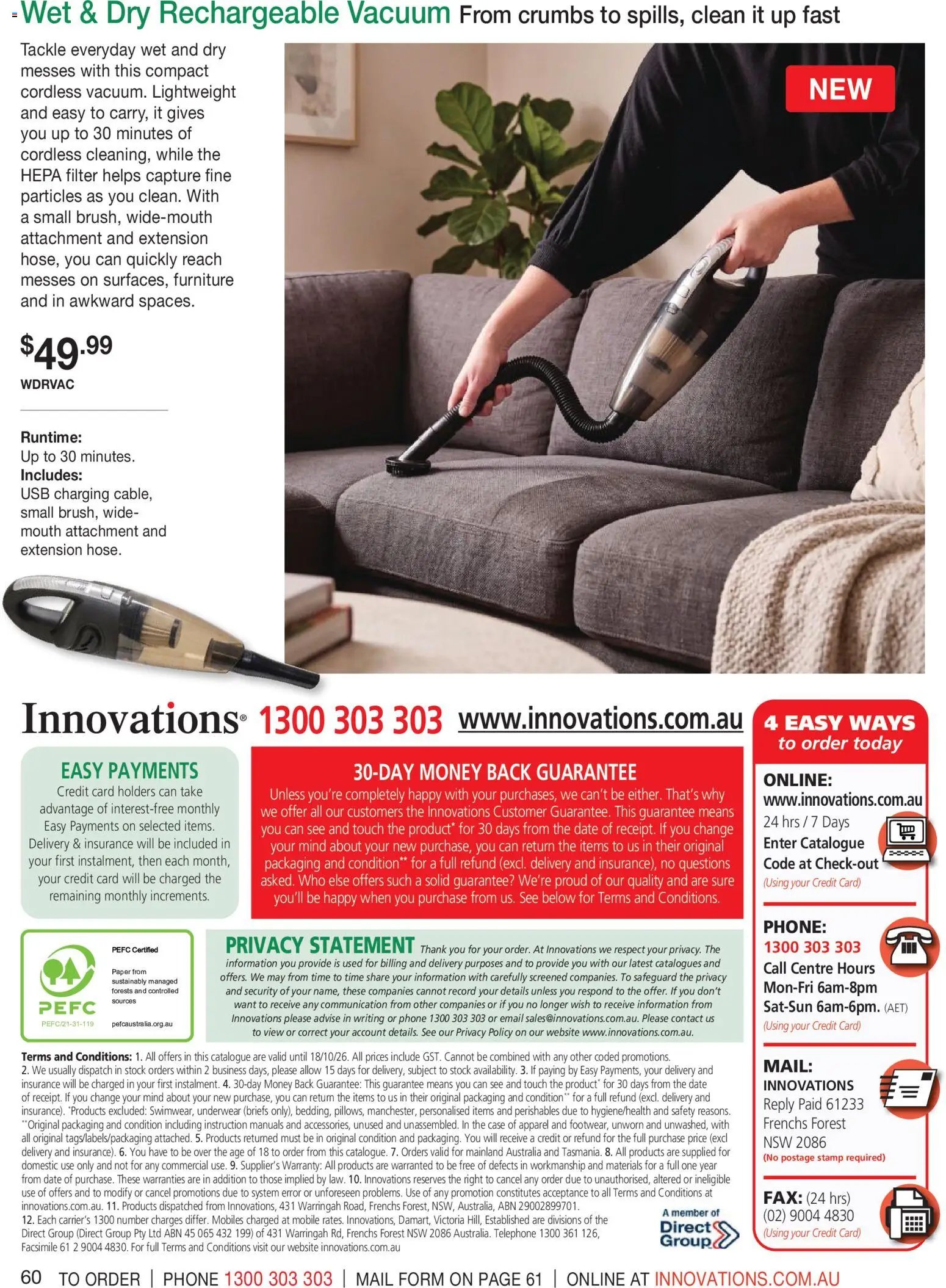 Innovations catalogue from 23/09/2026 Innovations catalogue