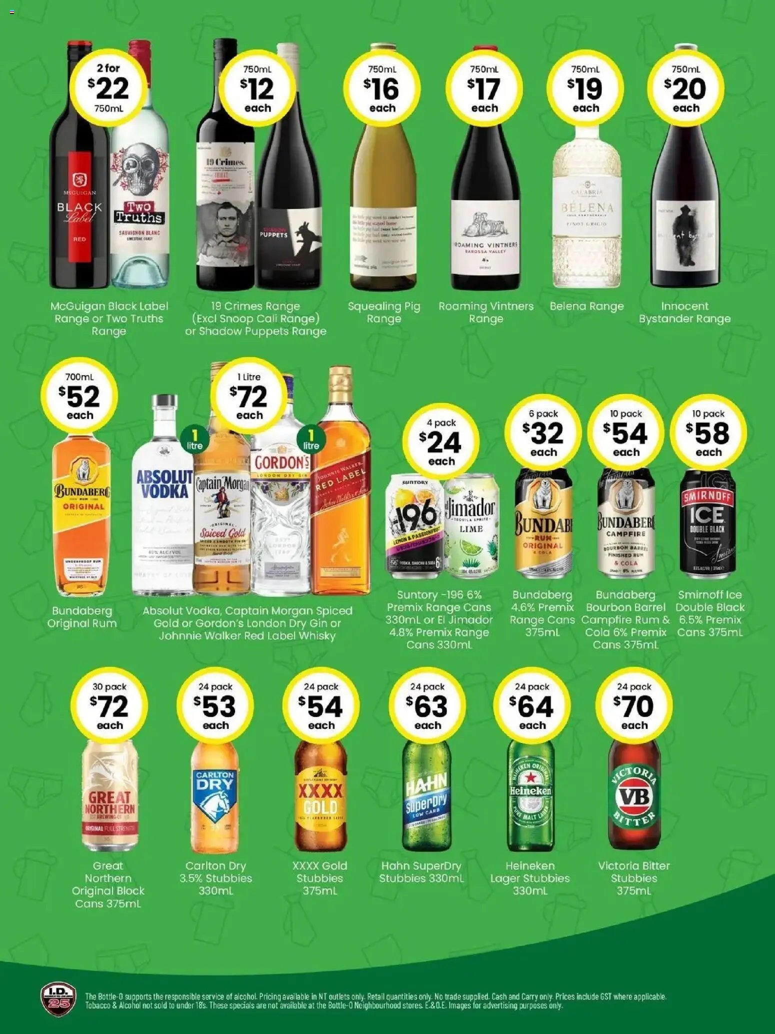 The Bottle-O catalogue from 17/08/2026 The Bottle-O catalogue Yarrawonga