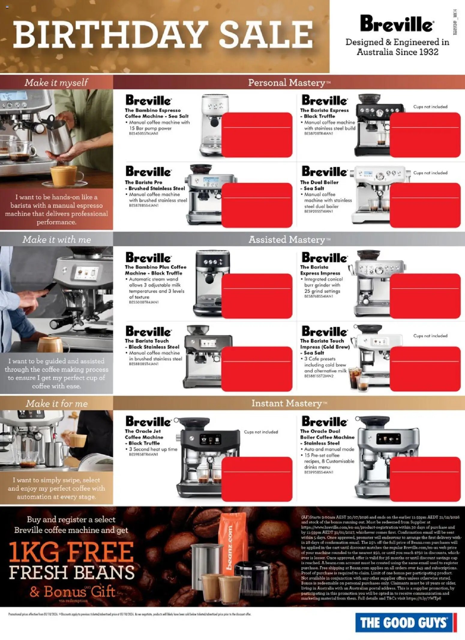 The Good Guys catalogue from 01/10/2026 The Good Guys catalogue