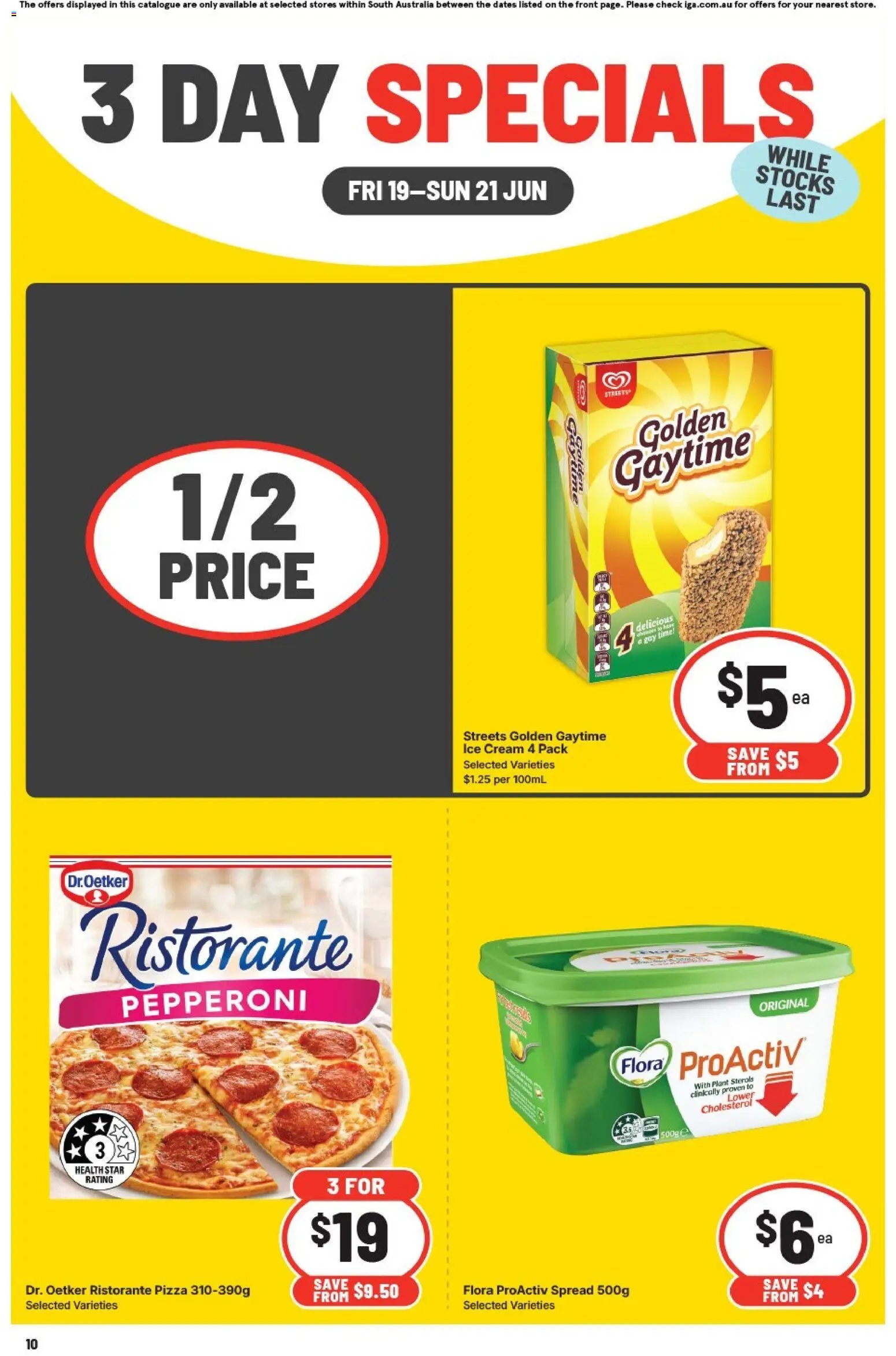 IGA catalogue from 19/06/2026 IGA 3 Day Specials SA