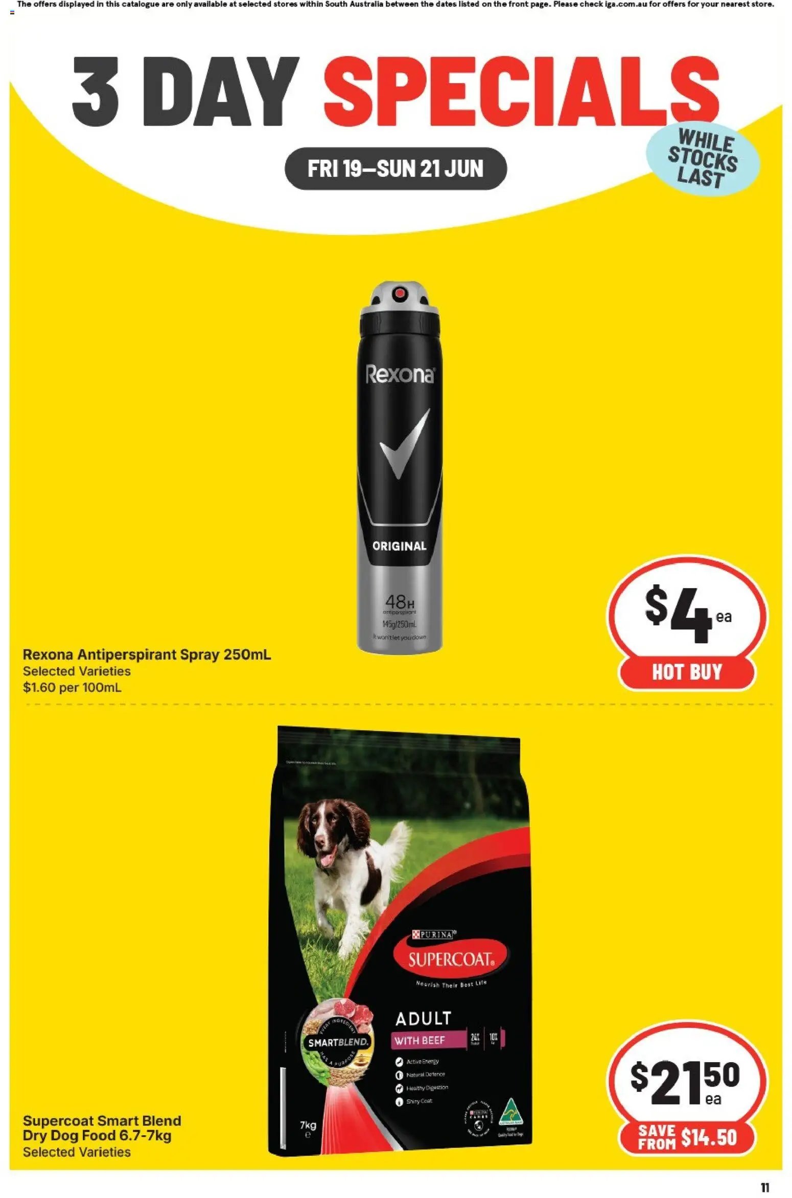 IGA catalogue from 19/06/2026 IGA 3 Day Specials SA