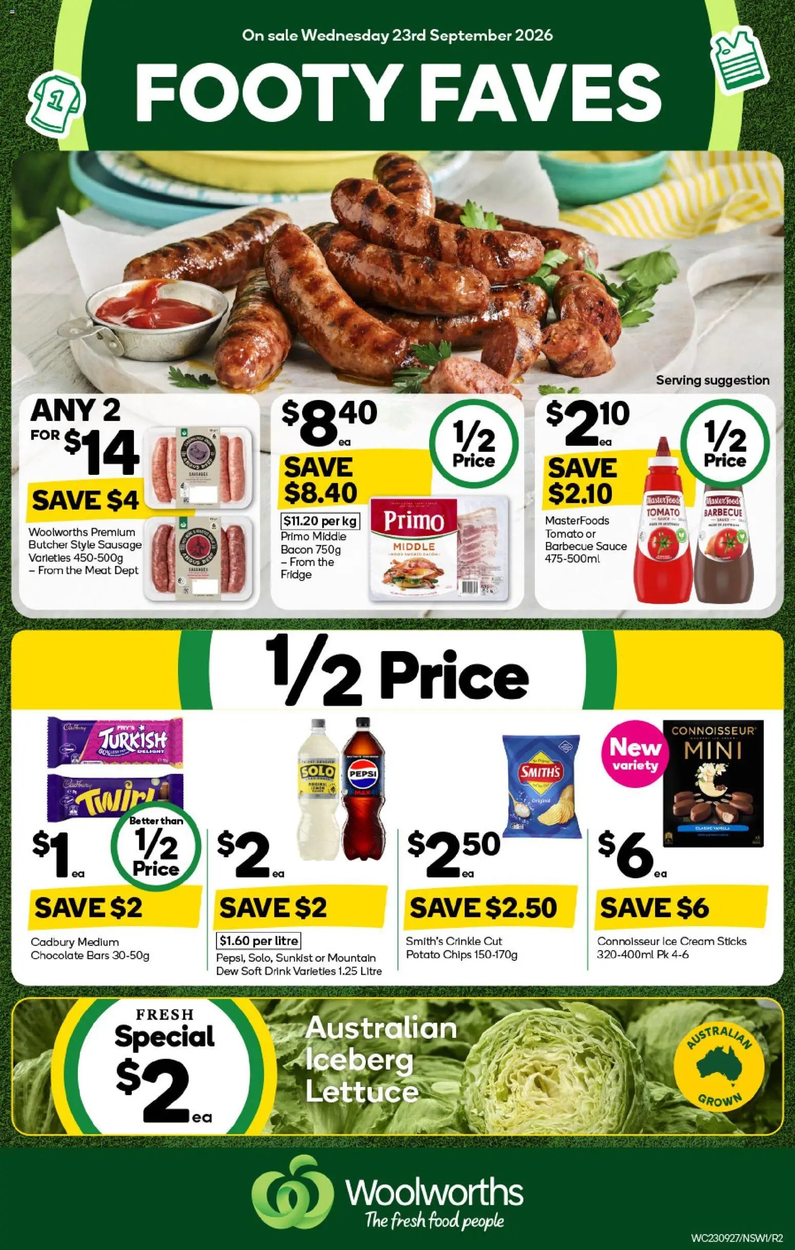 Woolworths catalogue from 23/09/2026 Woolworths catalogue NSW