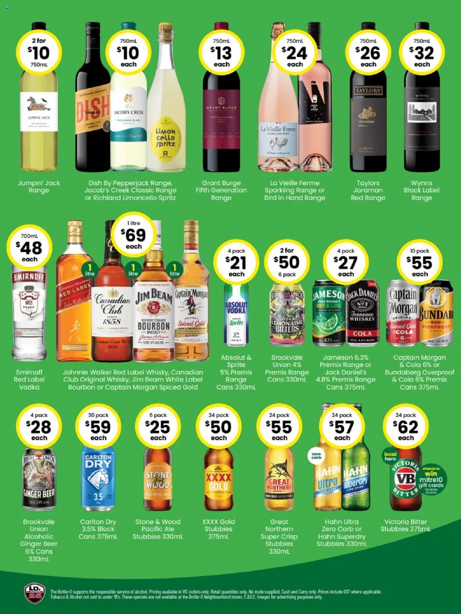 The Bottle-O catalogue from 22/06/2026 The Bottle-O catalogue BAIRNSDALE