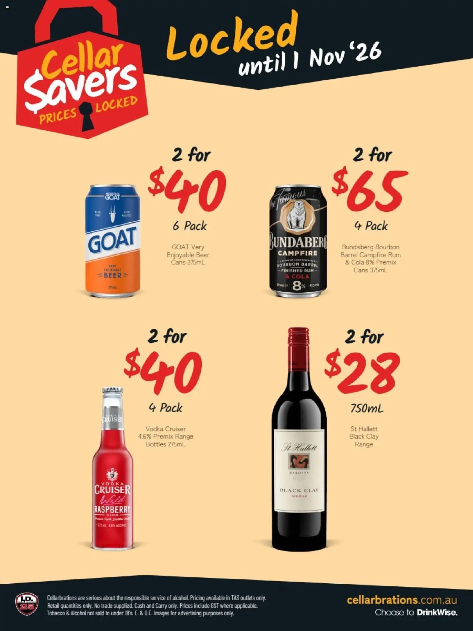 Cellarbrations catalogue from 07/09/2026 Cellarbrations catalogue BLACKMANS BAY