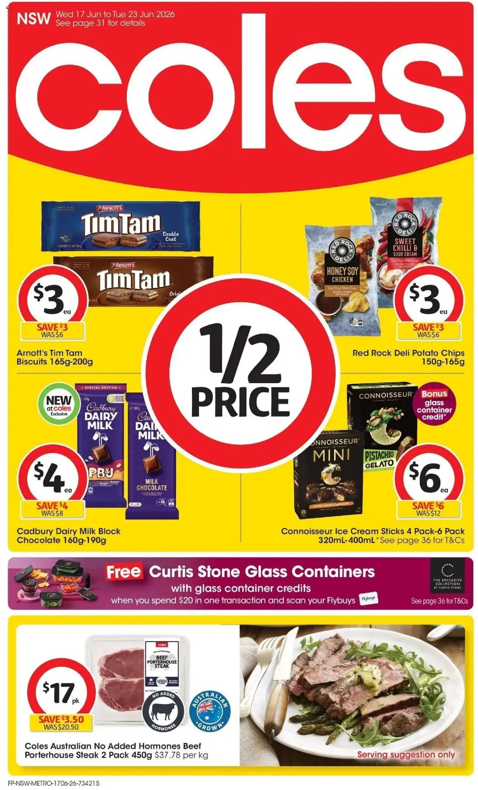 Coles catalogue from 17/06/2026 Coles catalogue NSW