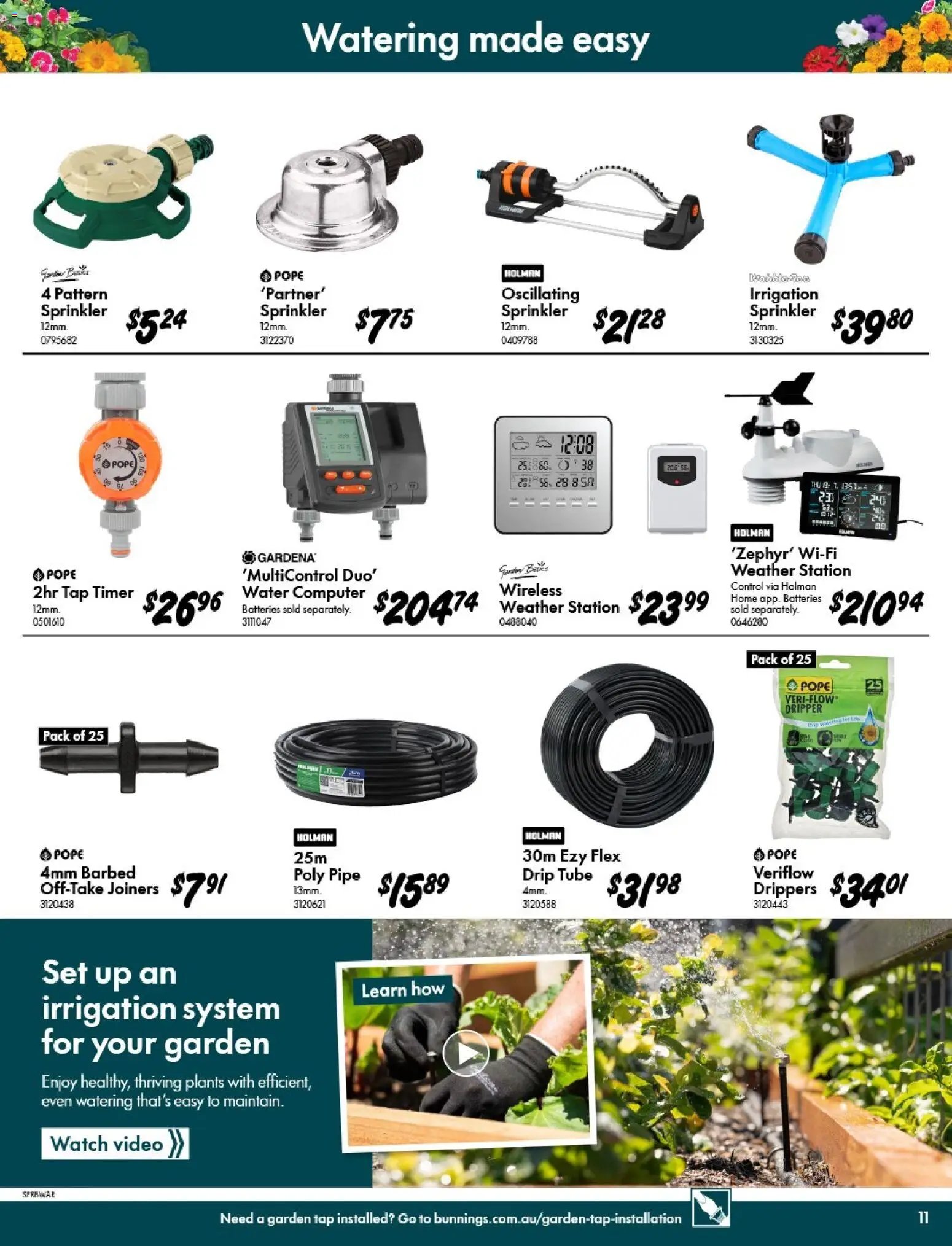 Bunnings Warehouse catalogue from 09/09/2026 Bunnings Warehouse - Outdoor Projects Start Here