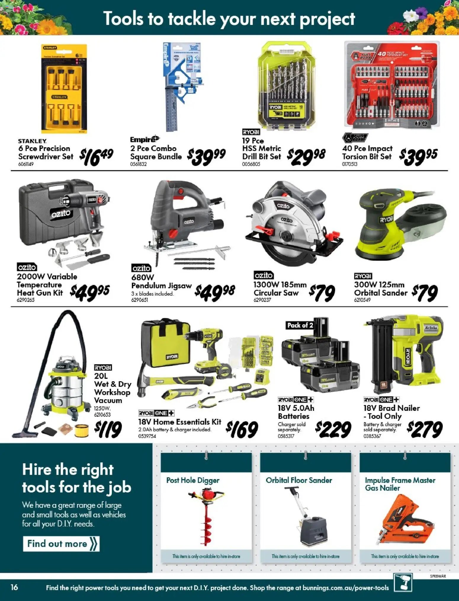 Bunnings Warehouse catalogue from 09/09/2026 Bunnings Warehouse - Outdoor Projects Start Here