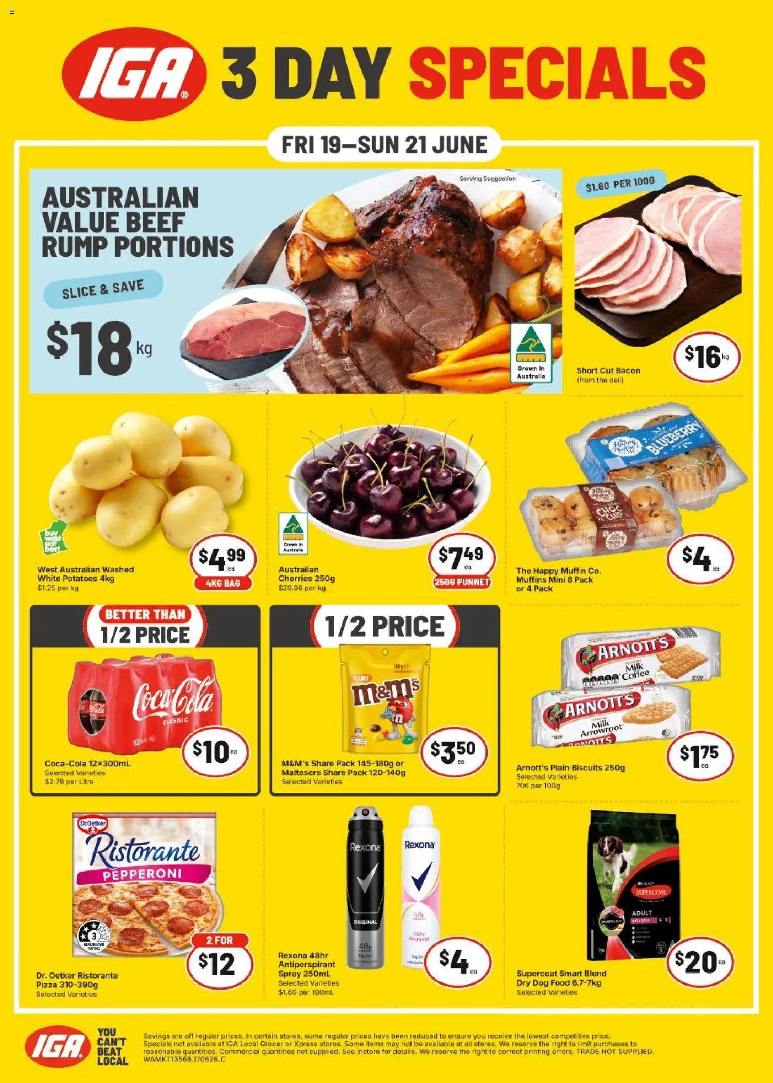 IGA catalogue from 19/06/2026 IGA - 3 Day Specials - NT/WA