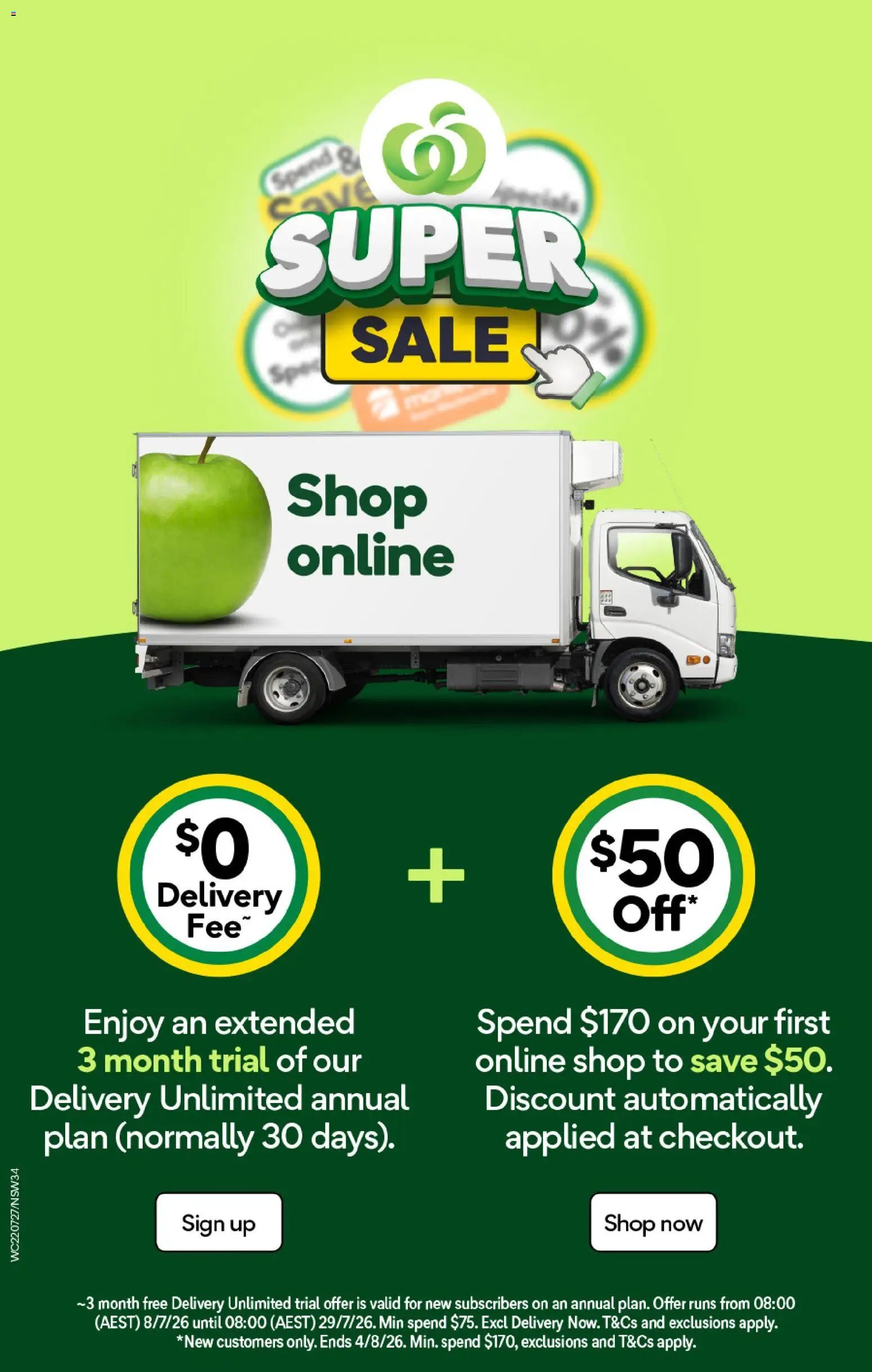 Woolworths catalogue from 22/07/2026 Woolworths catalogue