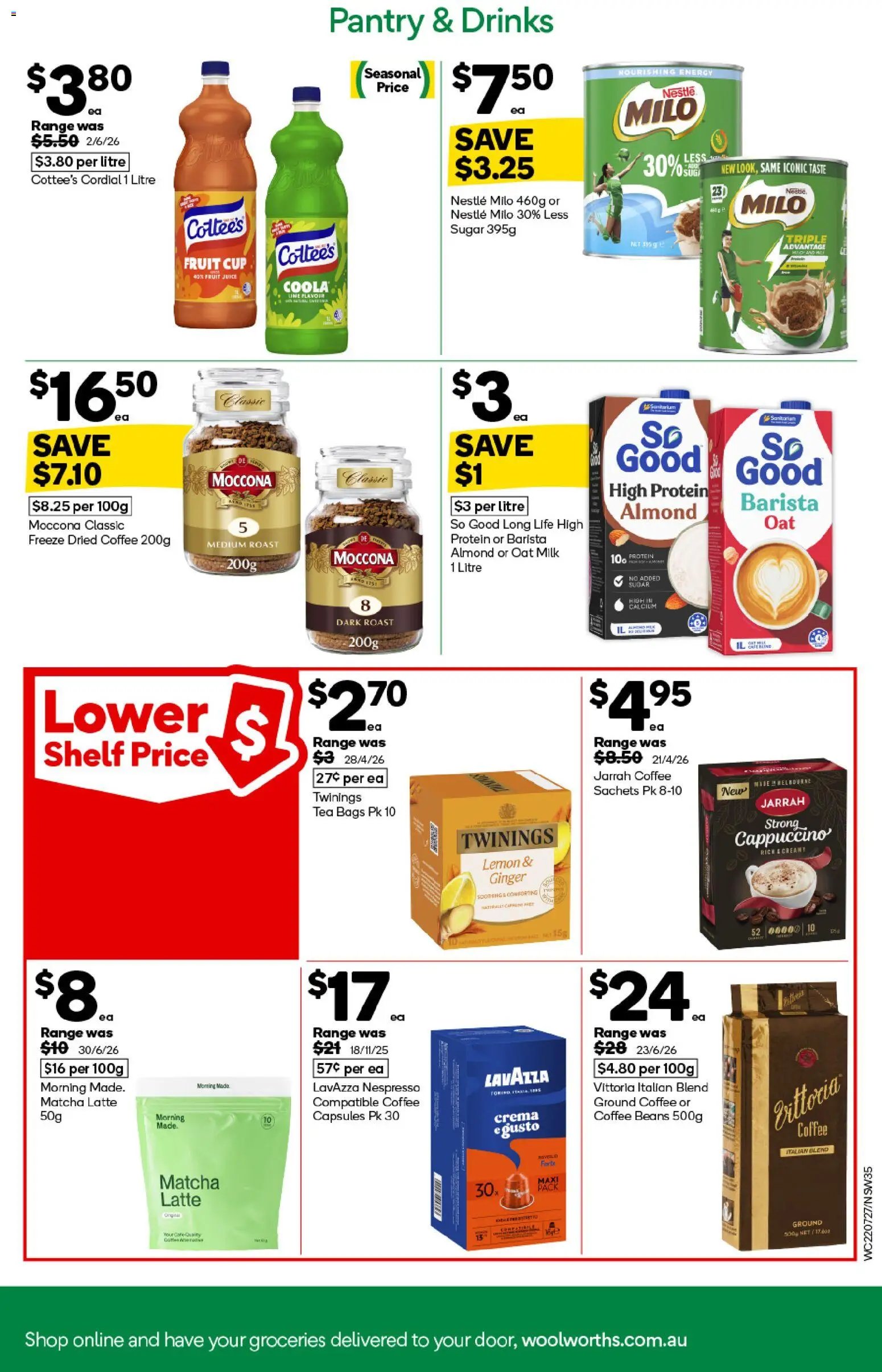 Woolworths catalogue from 22/07/2026 Woolworths catalogue