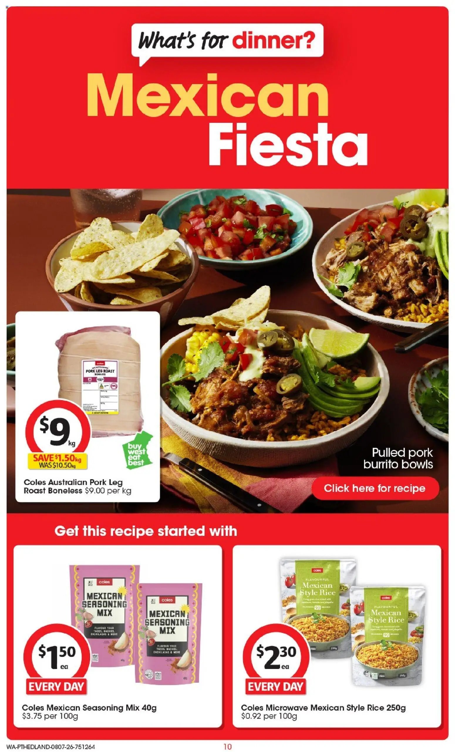 Coles catalogue from 08/07/2026 Coles catalogue PT Hedland