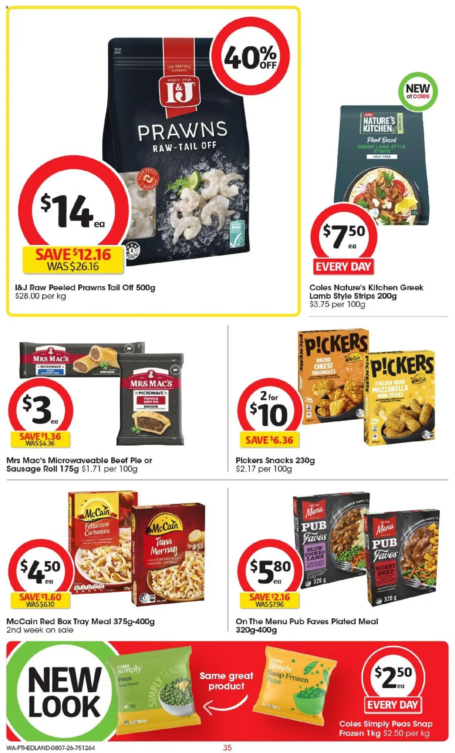 Coles catalogue from 08/07/2026 Coles catalogue PT Hedland
