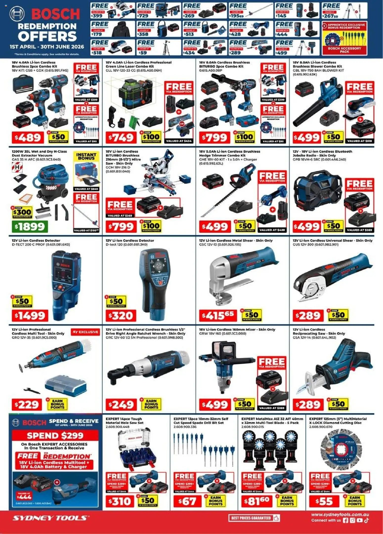 Sydney Tools catalogue from 22/06/2026 Sydney Tools catalogue