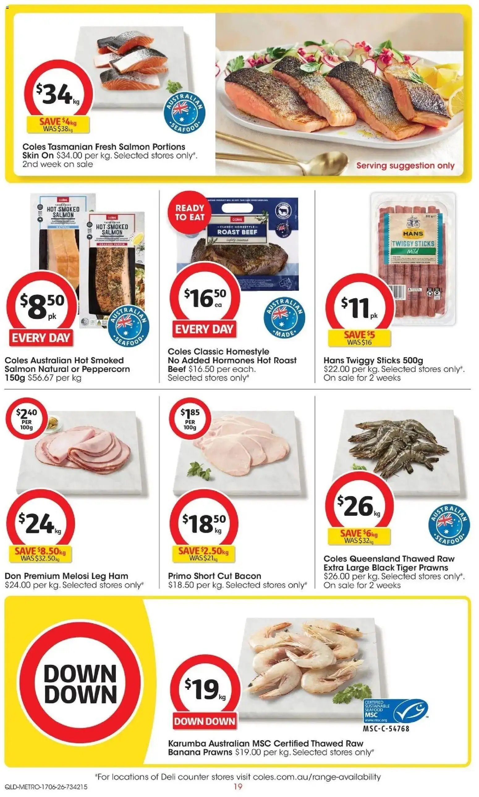 Coles catalogue from 17/06/2026 Coles catalogue QLD