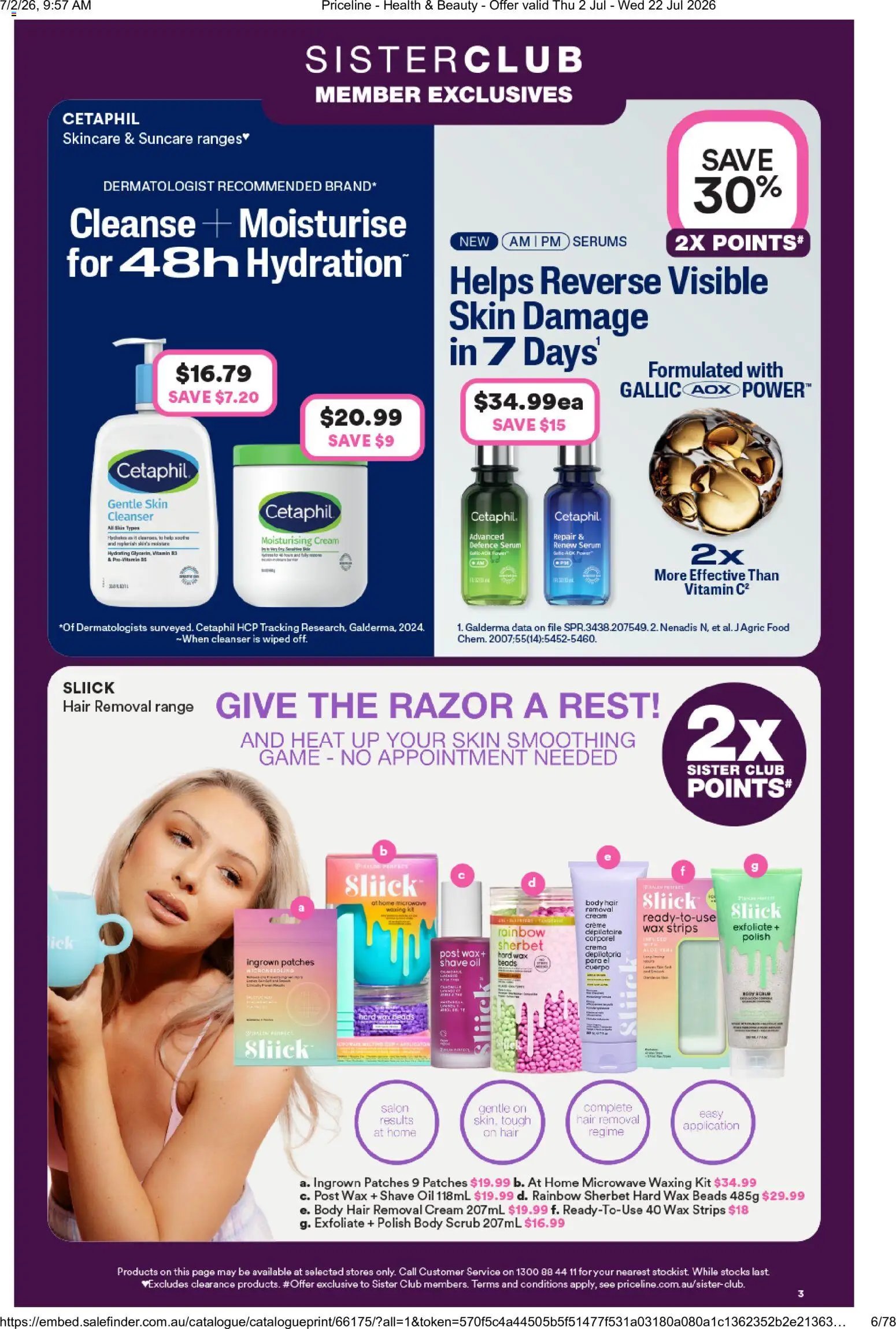Priceline Pharmacy catalogue from 02/07/2026 Priceline Pharmacy catalogue