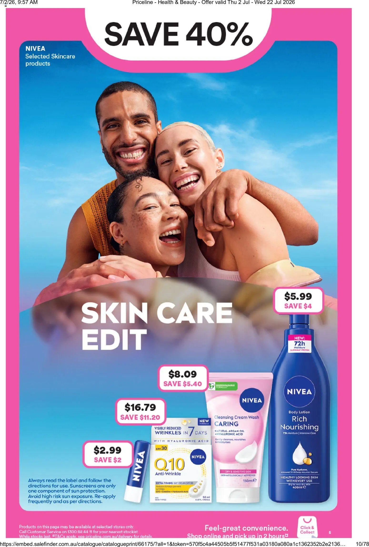 Priceline Pharmacy catalogue from 02/07/2026 Priceline Pharmacy catalogue