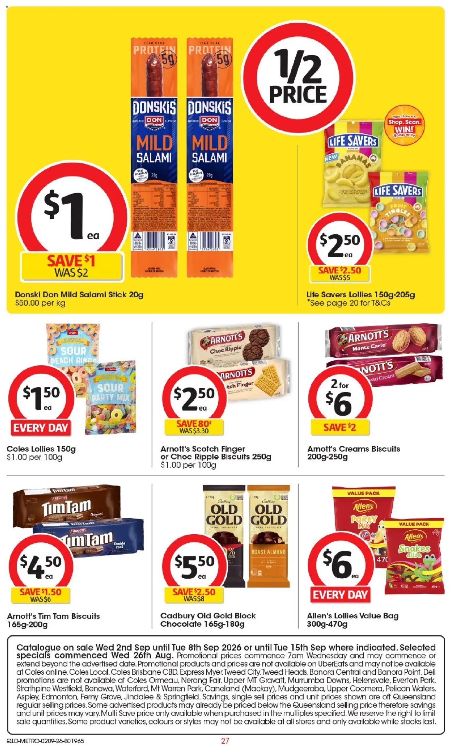 Coles catalogue from 02/09/2026 Coles catalogue QLD