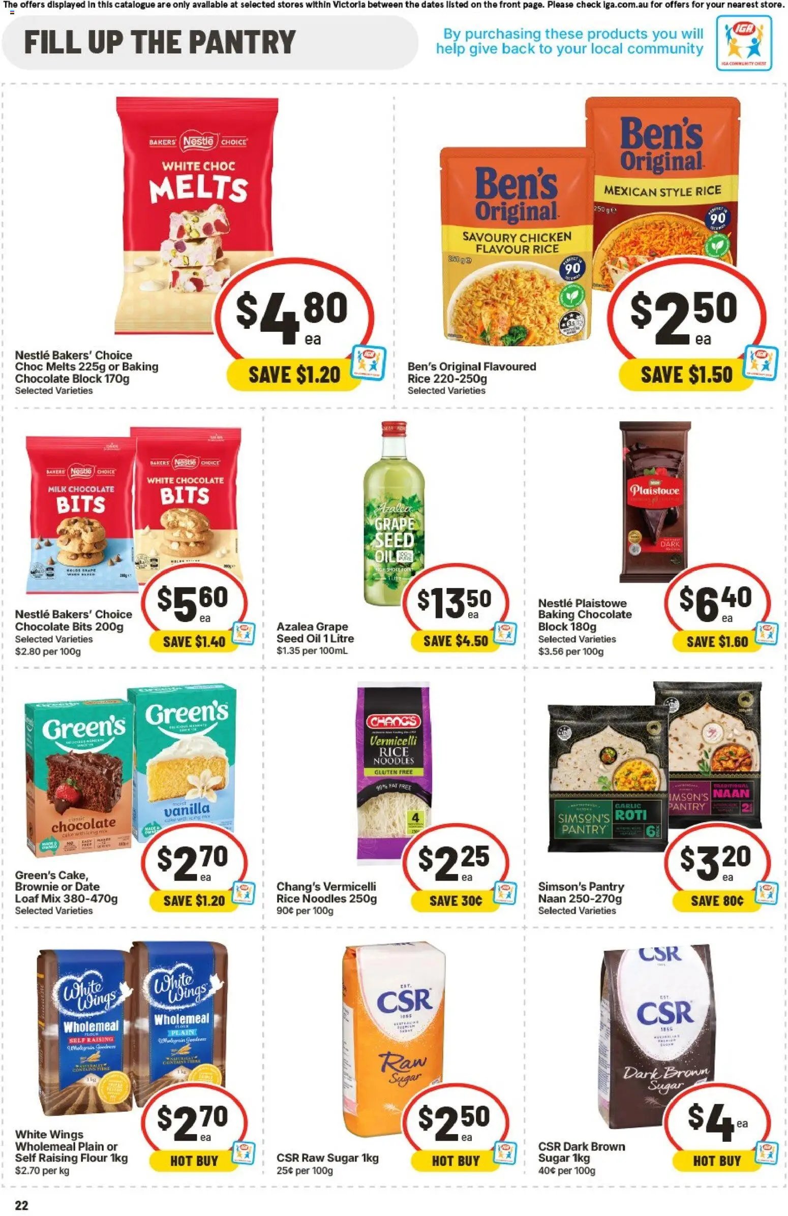 IGA catalogue from 12/08/2026 IGA catalogue VIC