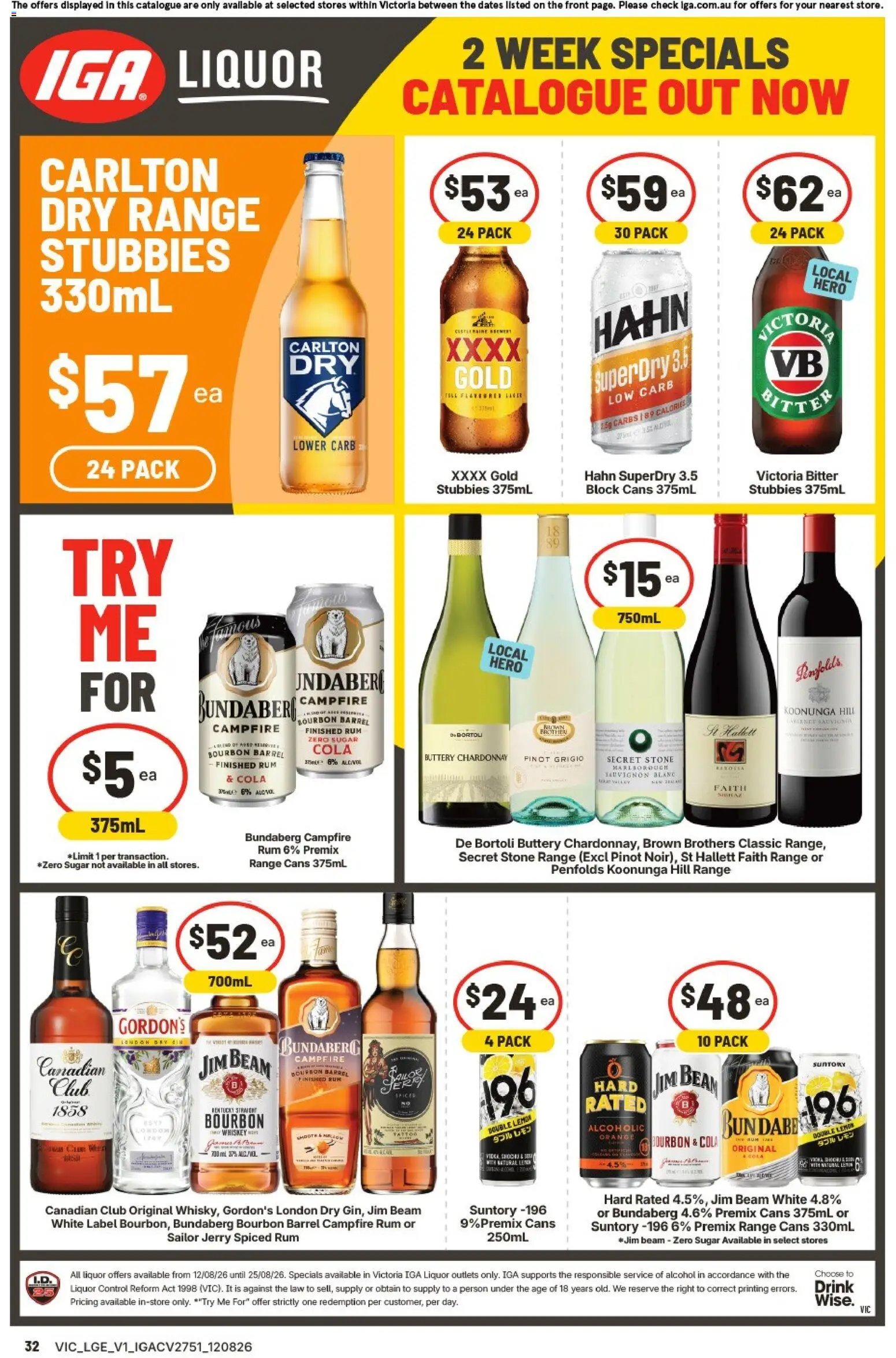 IGA catalogue from 12/08/2026 IGA catalogue VIC