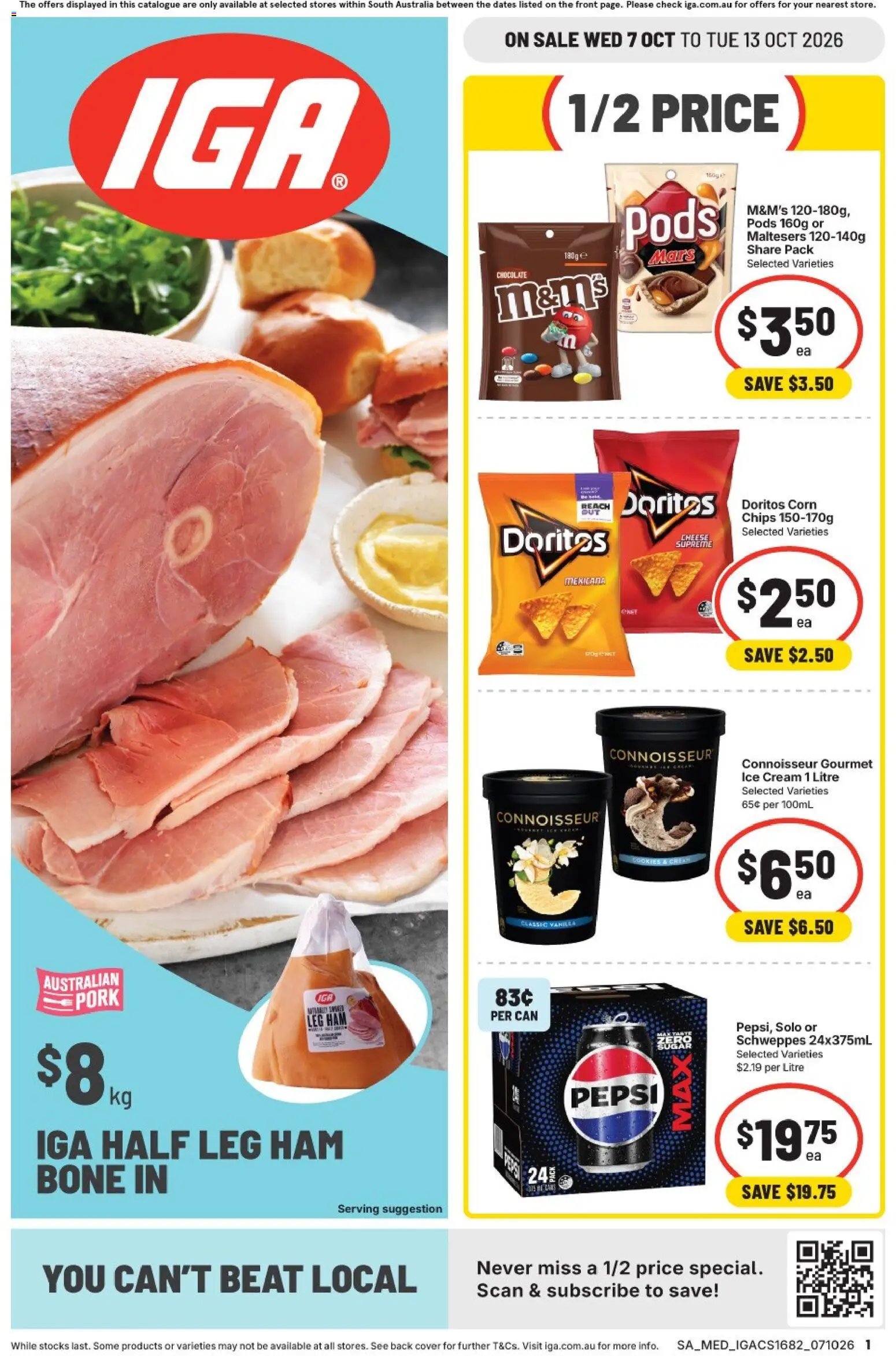 IGA catalogue from 07/10/2026 IGA catalogue SA