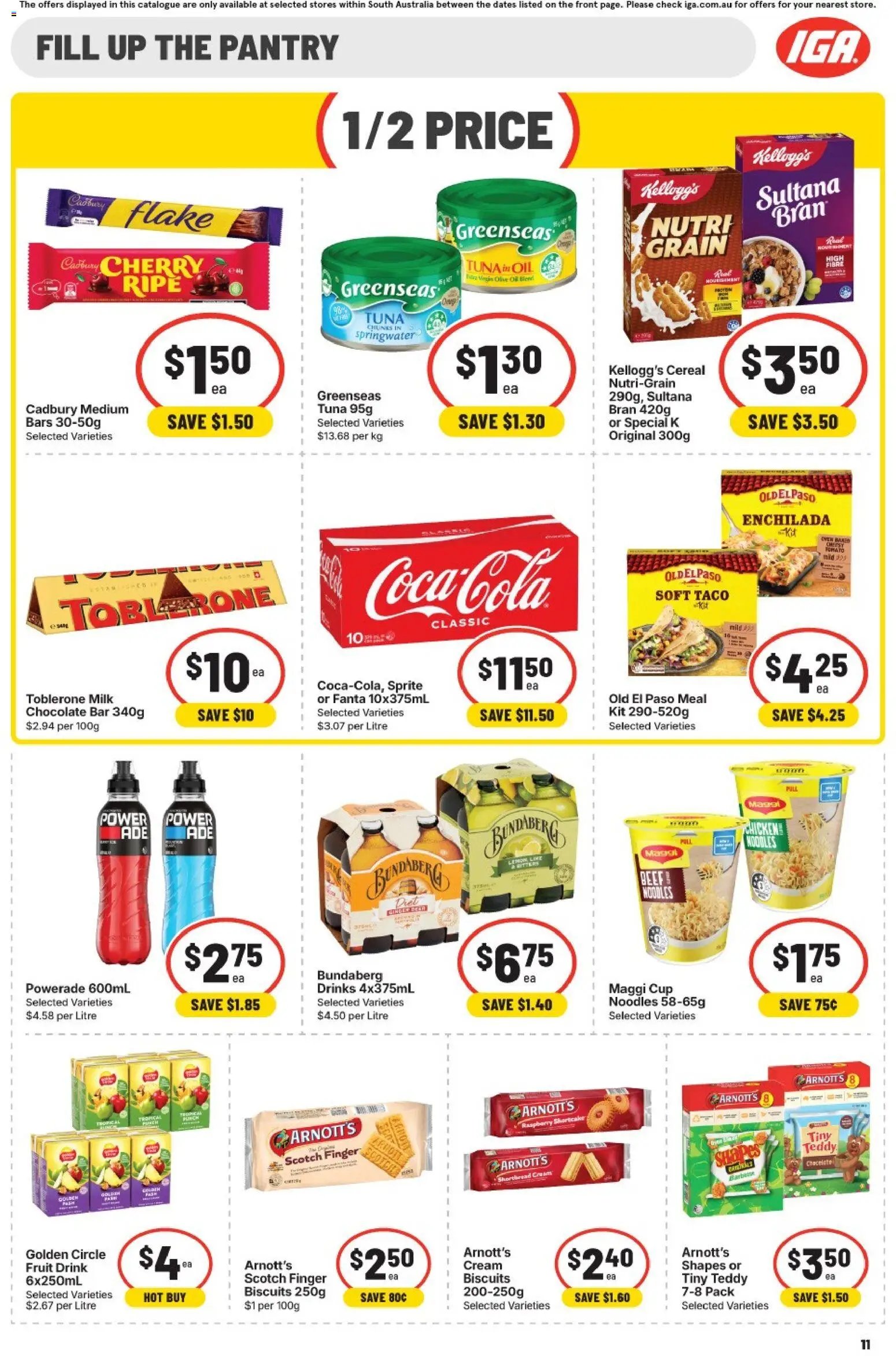 IGA catalogue from 07/10/2026 IGA catalogue SA
