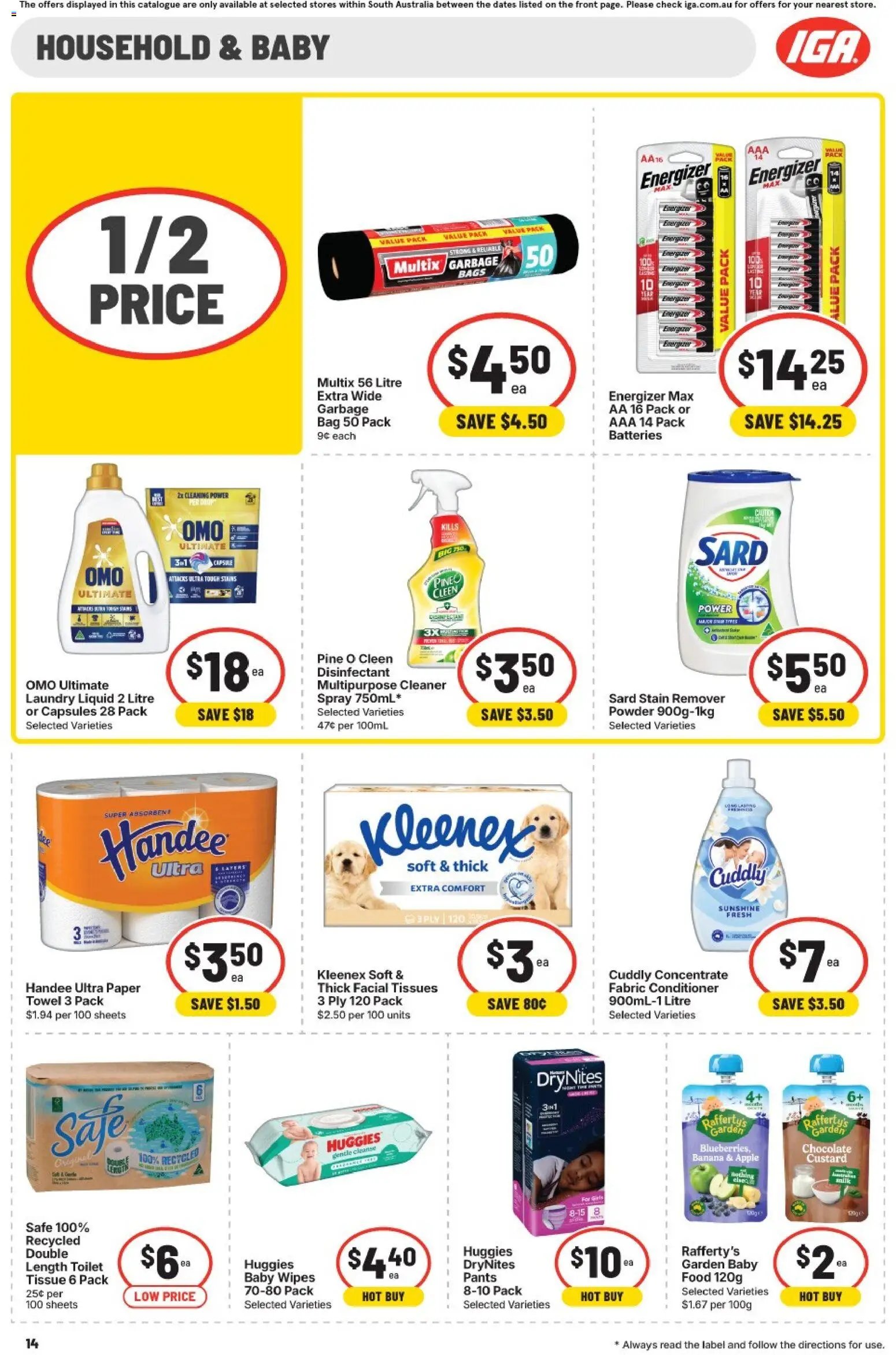 IGA catalogue from 07/10/2026 IGA catalogue SA