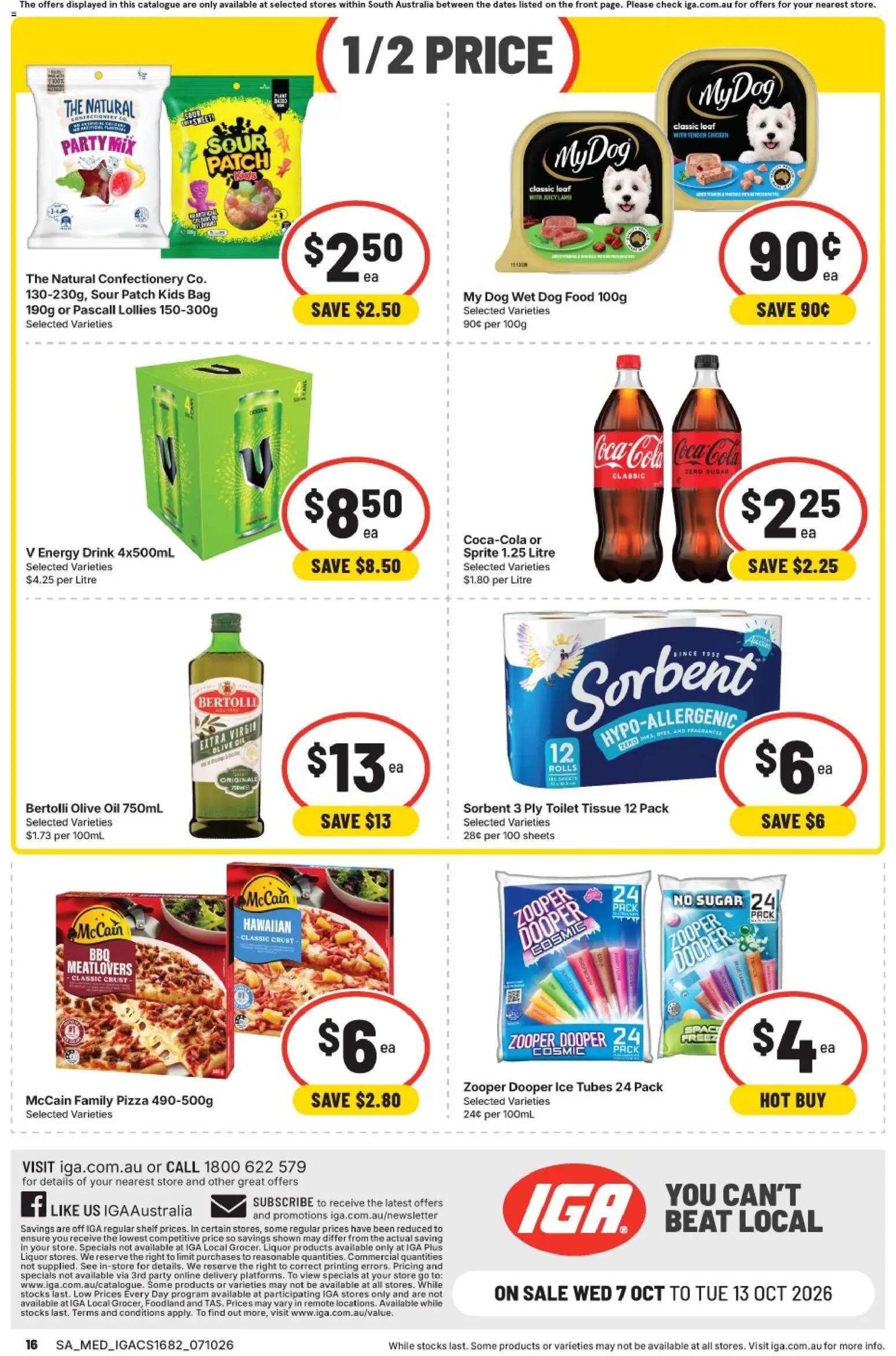 IGA catalogue from 07/10/2026 IGA catalogue SA