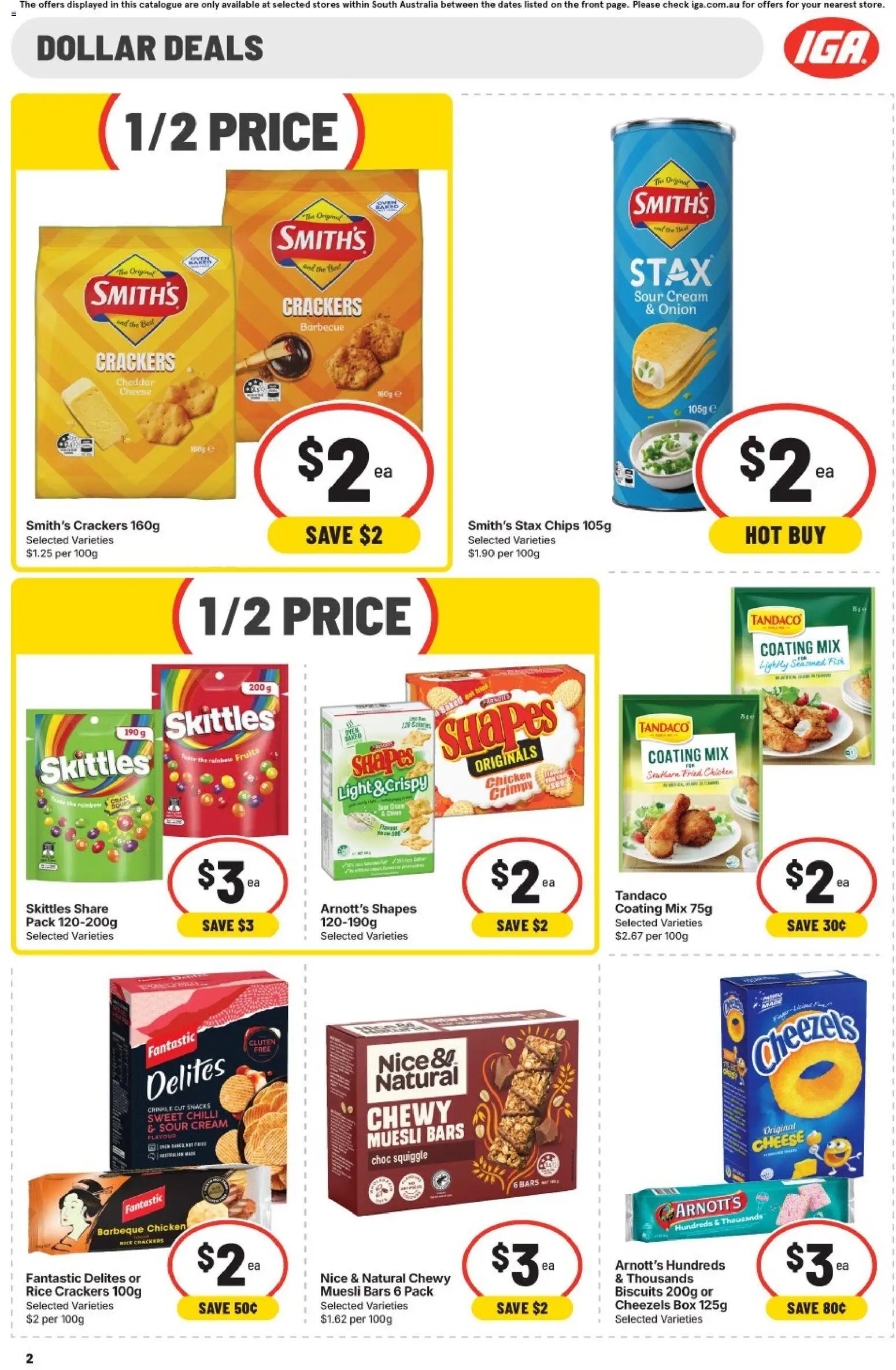 IGA catalogue from 07/10/2026 IGA catalogue SA
