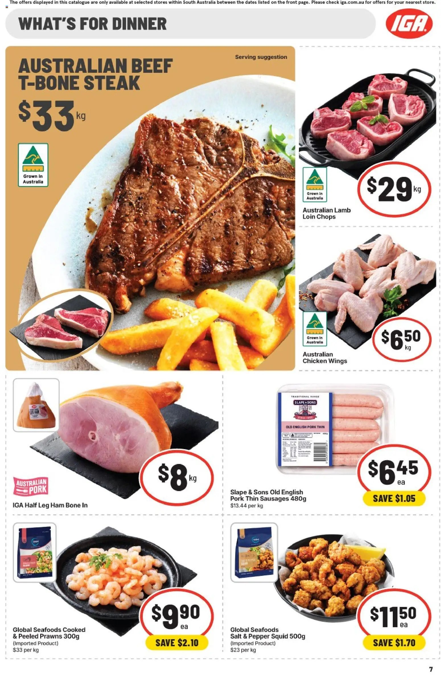 IGA catalogue from 07/10/2026 IGA catalogue SA