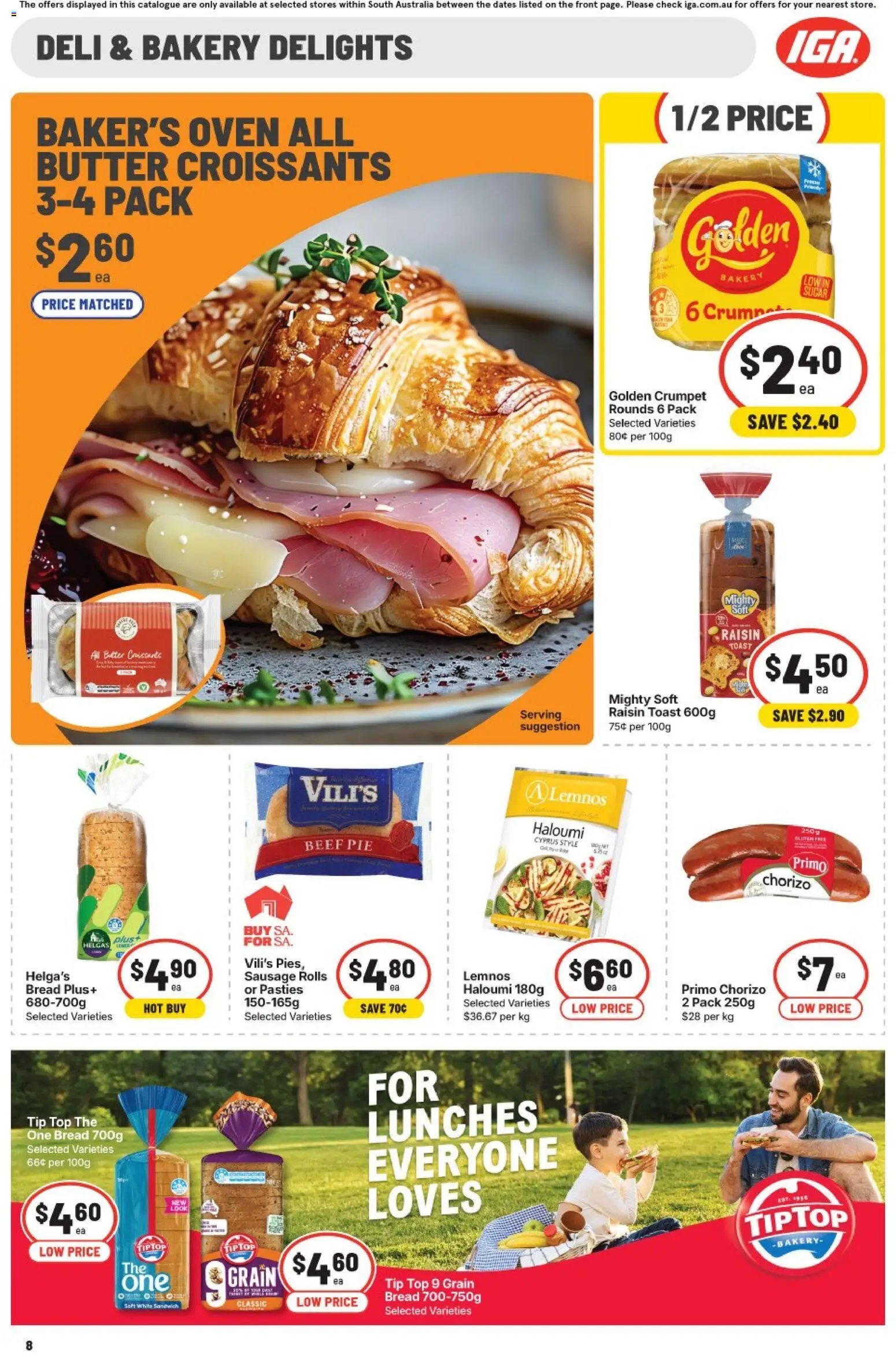IGA catalogue from 07/10/2026 IGA catalogue SA