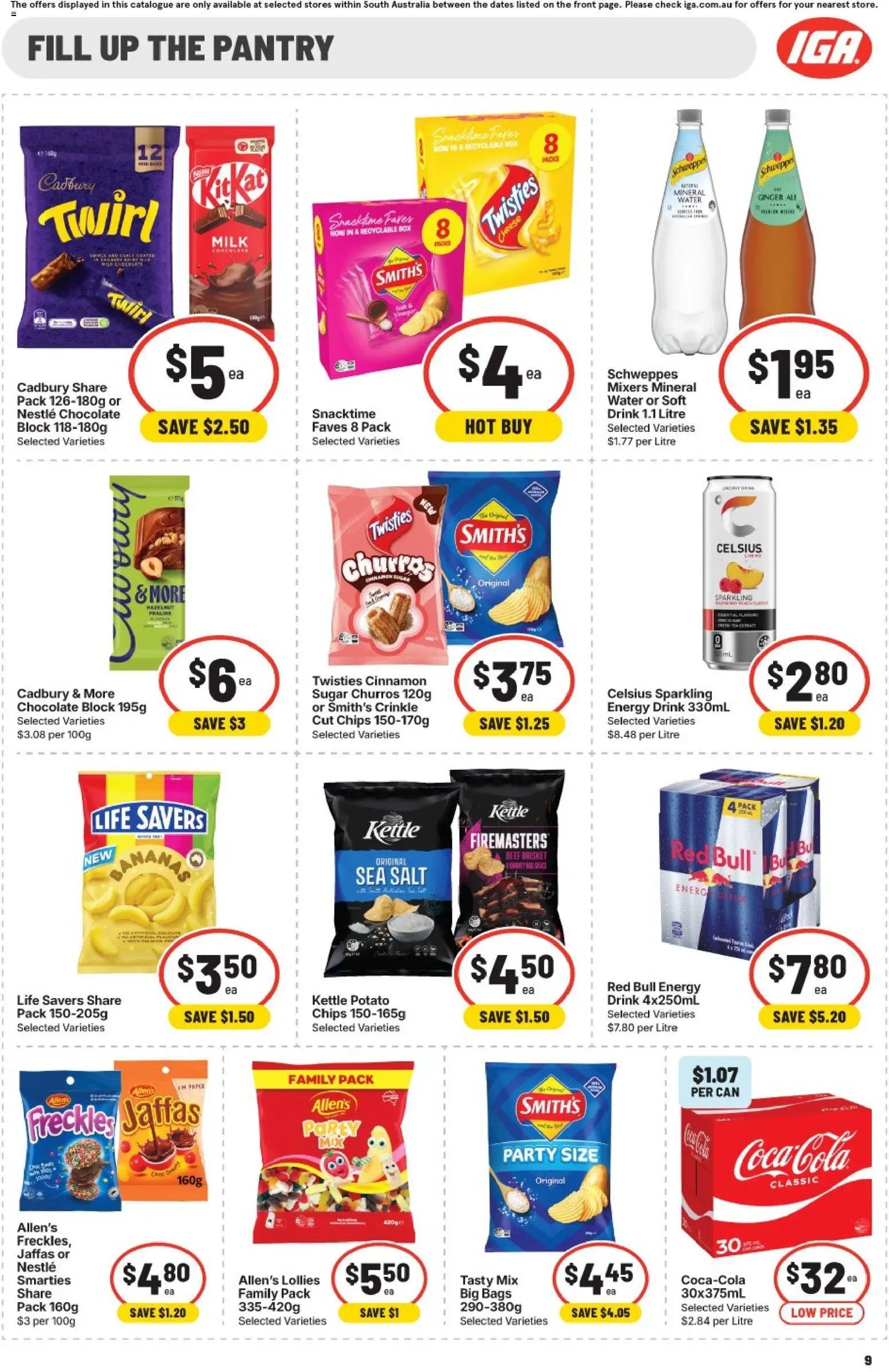 IGA catalogue from 07/10/2026 IGA catalogue SA